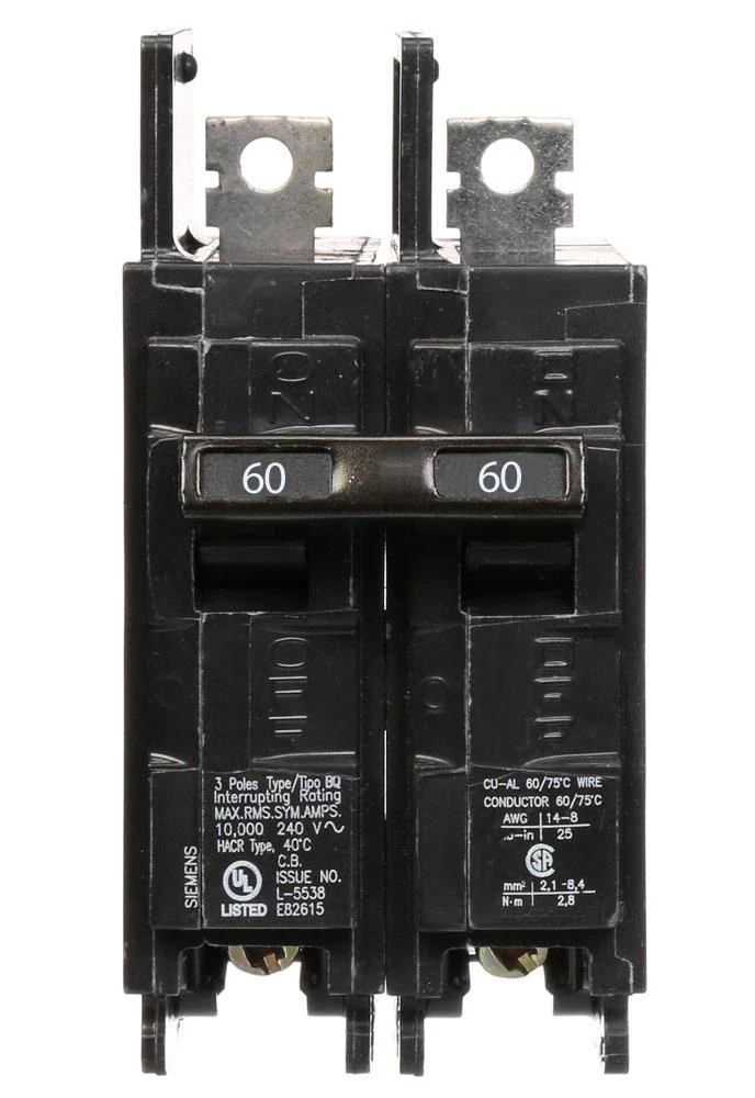 BQ2B060 - Siemens - 60 Amp Circuit Breaker