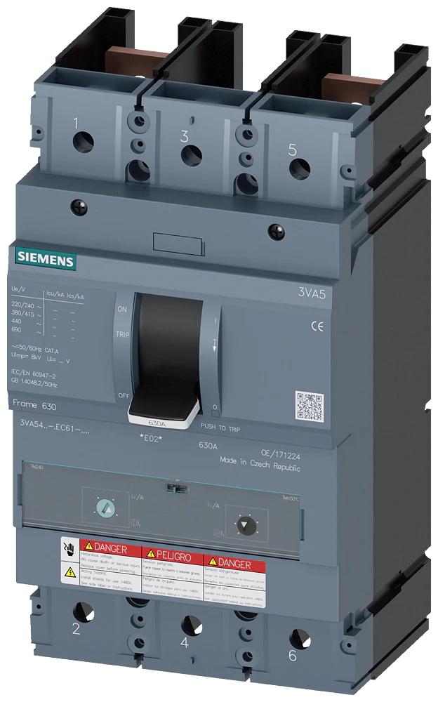 3VA5460-6EC61-0AA0 - Siemens - Molded Case Circuit Breakers