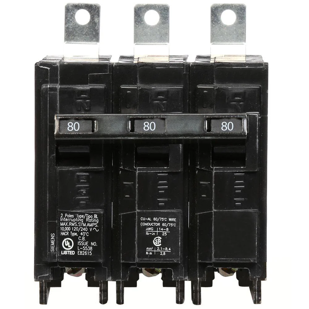 B380 - Siemens - 80 Amp Circuit Breaker