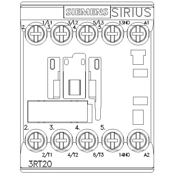 3RT2016-1AK61 - Siemens - Contactor - Image 2