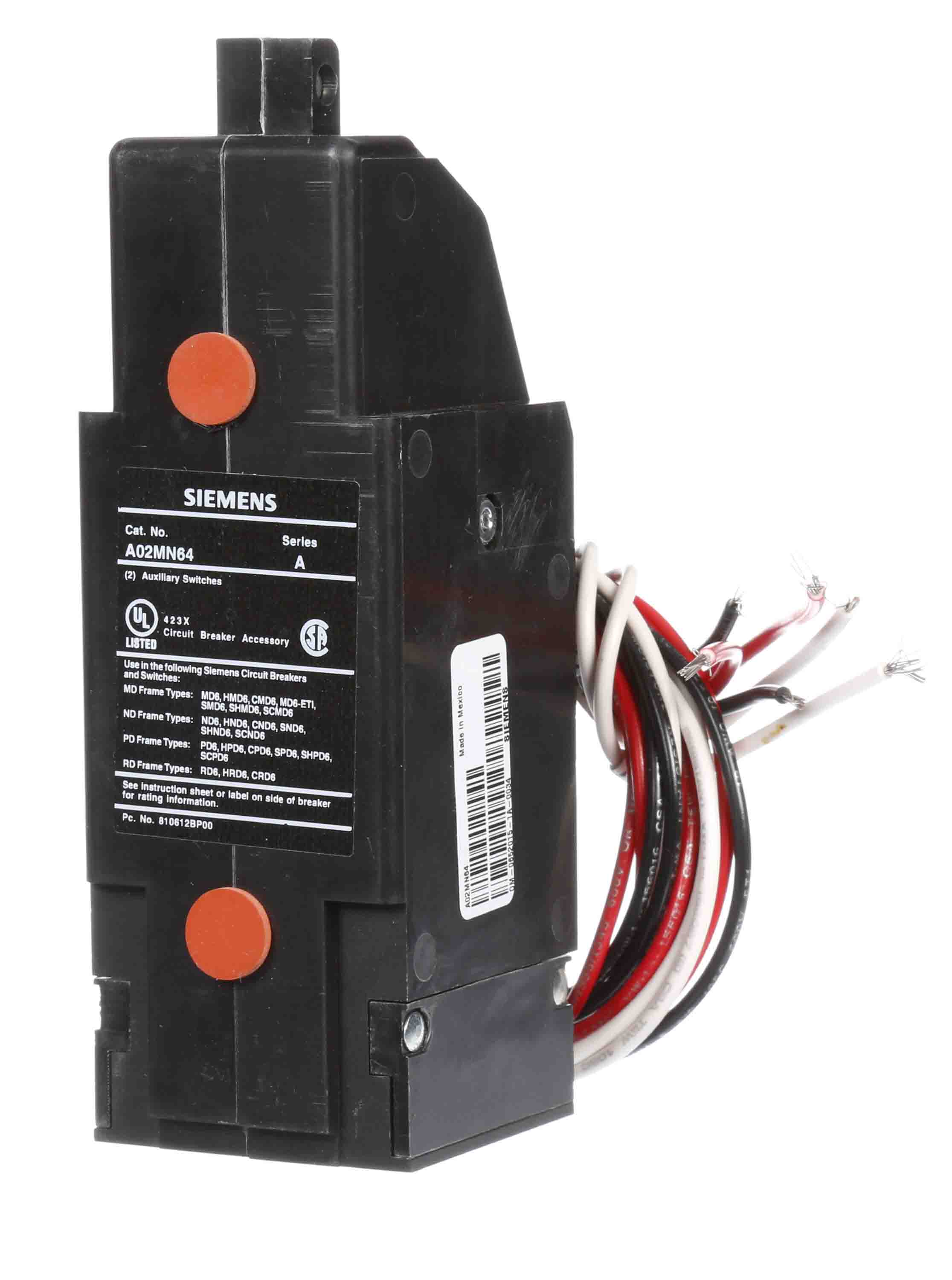 A02MN64 - Siemens - Auxiliary Switch