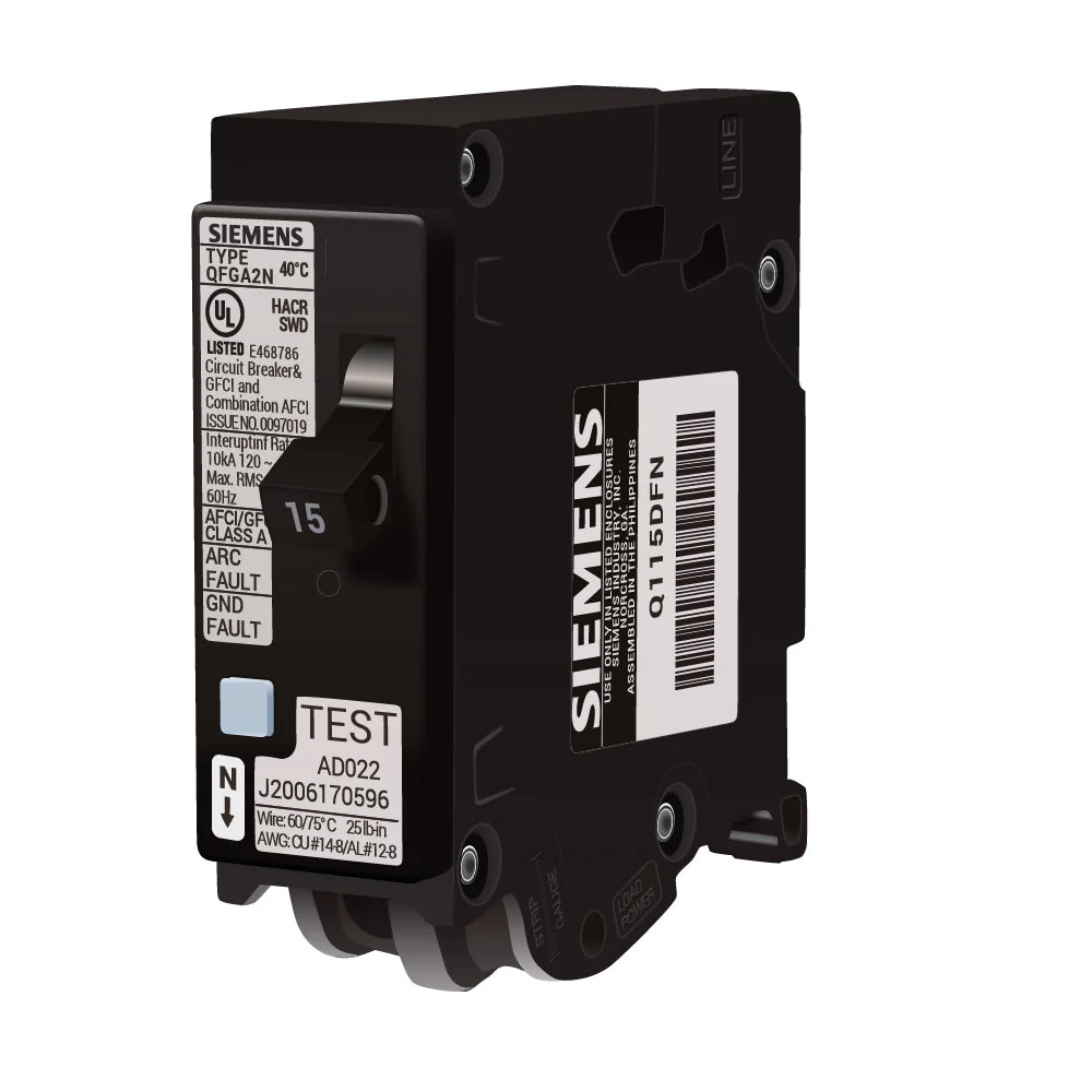 Q115DFN - Siemens - Dual Function Circuit Breaker - Image 2