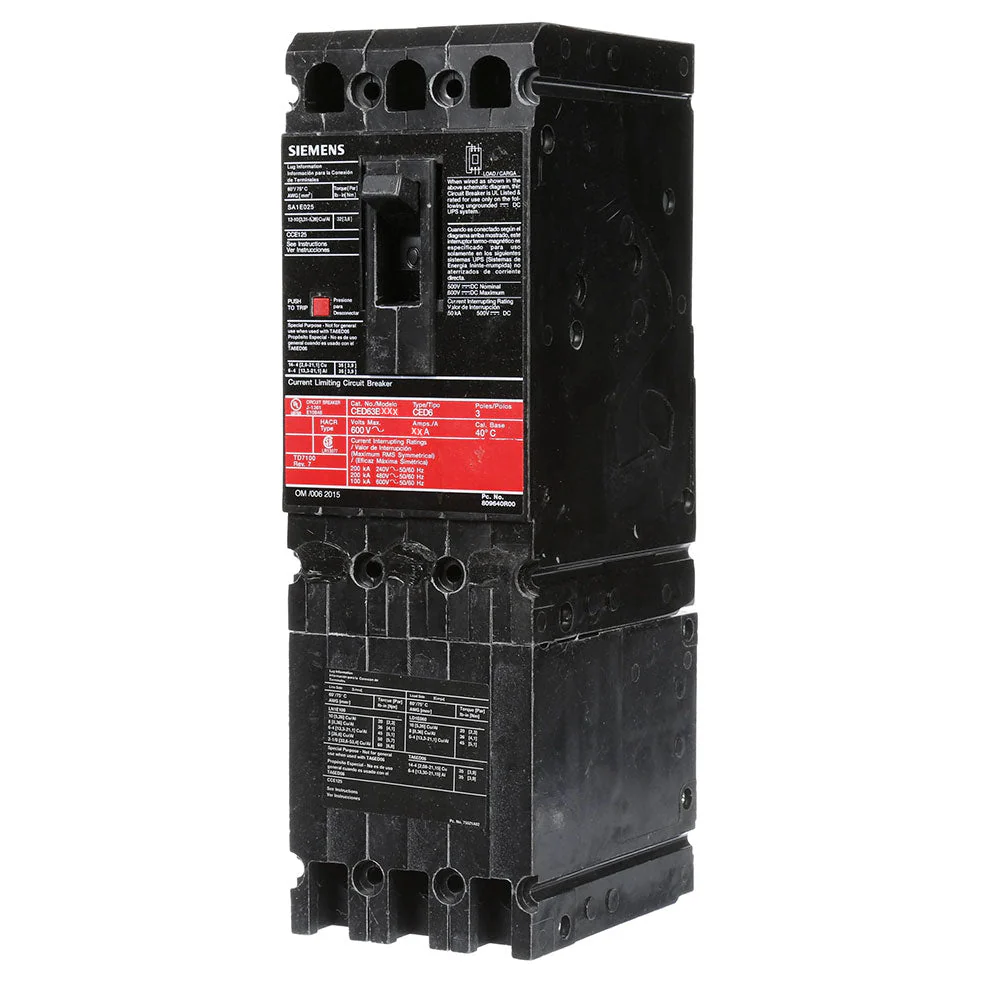CED63B040L - Siemens - Molded Case Circuit Breaker - Image 2