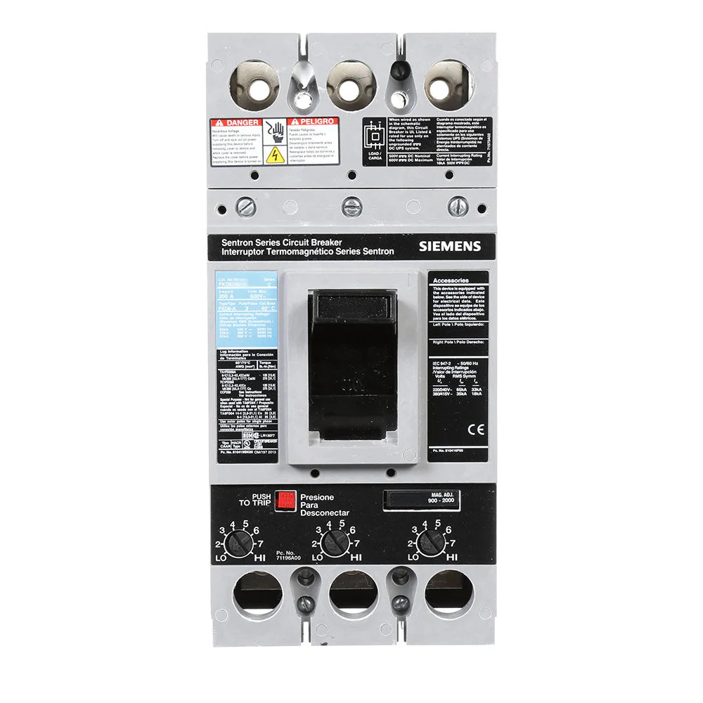 FXD63B080L - Siemens - Molded Case Circuit Breaker - Image 5