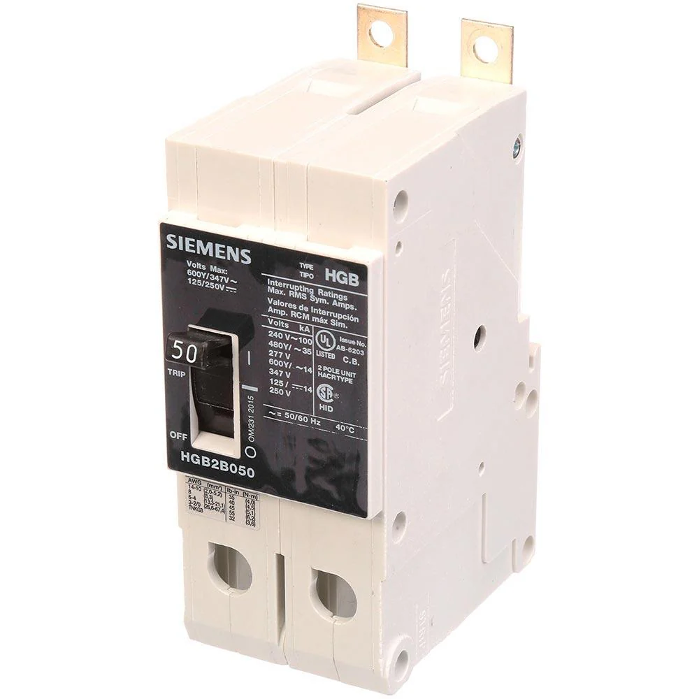 HGB2B050B - Siemens - Molded Case Circuit Breaker