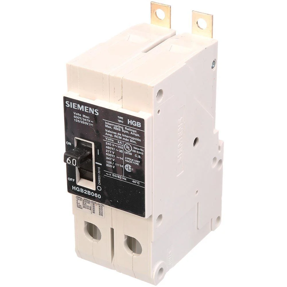 HGB2B060B - Siemens - Molded Case Circuit Breaker