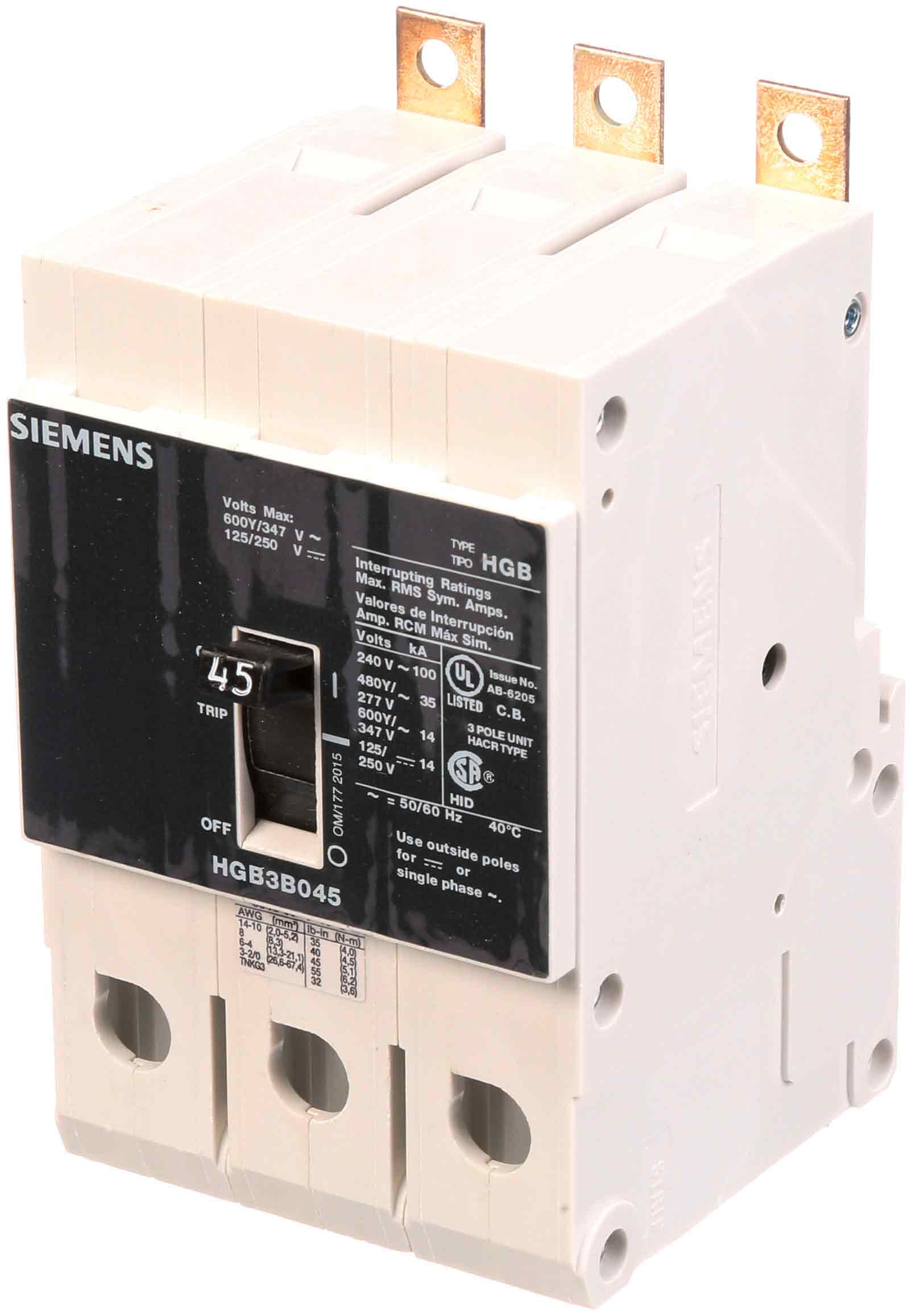 HGB3B045B - Siemens - Molded Case Circuit Breaker - Image 6