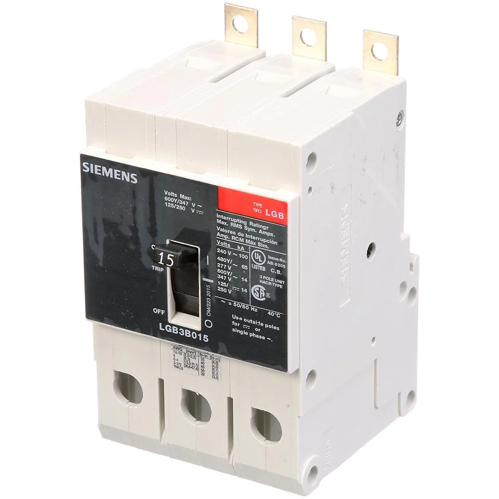 LGB3B015B - Siemens - Molded Case Circuit Breaker - Image 5