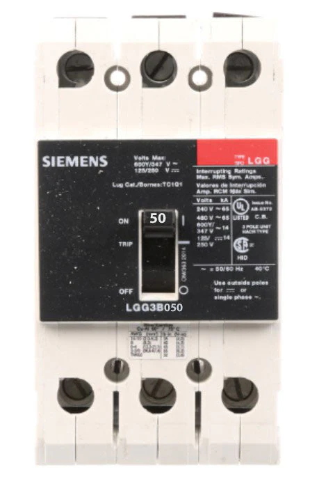 LGG3B050 - Siemens - Molded Case Circuit Breaker