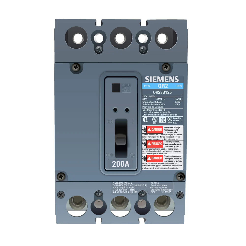 QR23B125 - Siemens - Molded Case Circuit Breaker