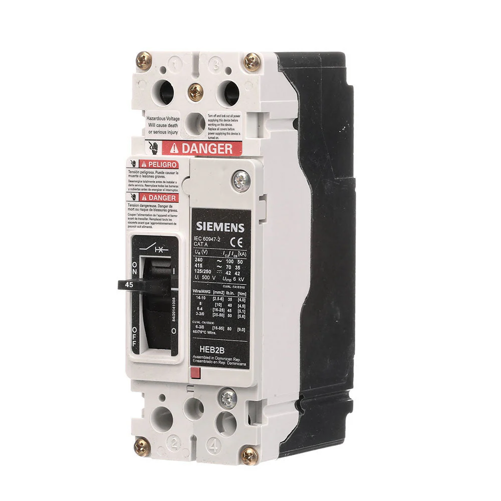 HEB2B045B - Siemens - Molded Case