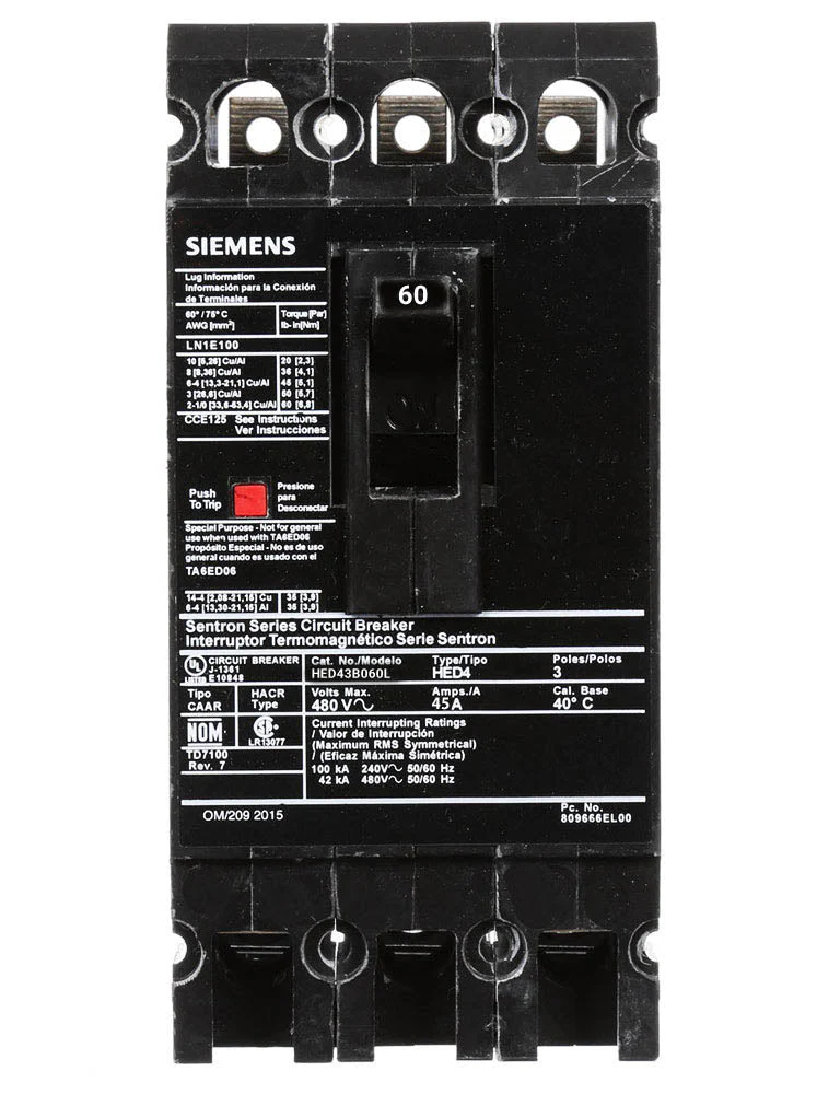 HED43B060L - Siemens - Molded Case