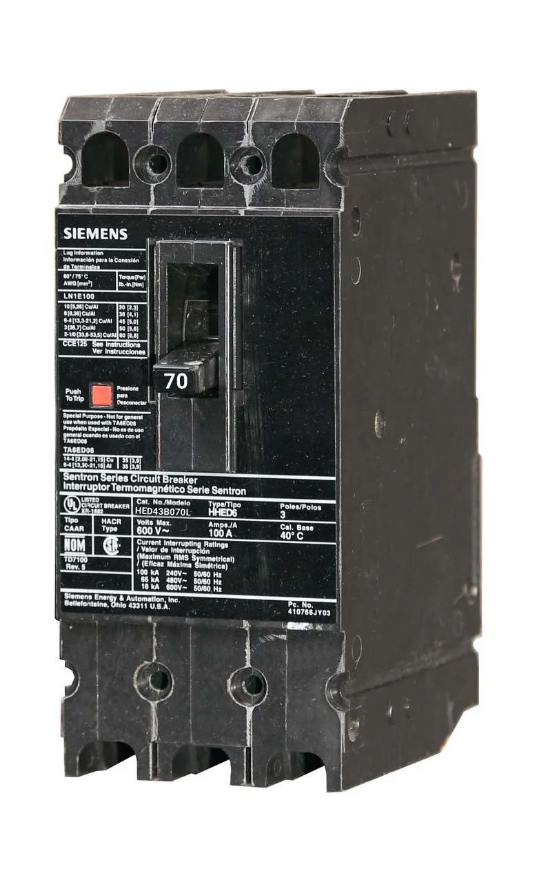 HED43B070L - Siemens - Molded Case