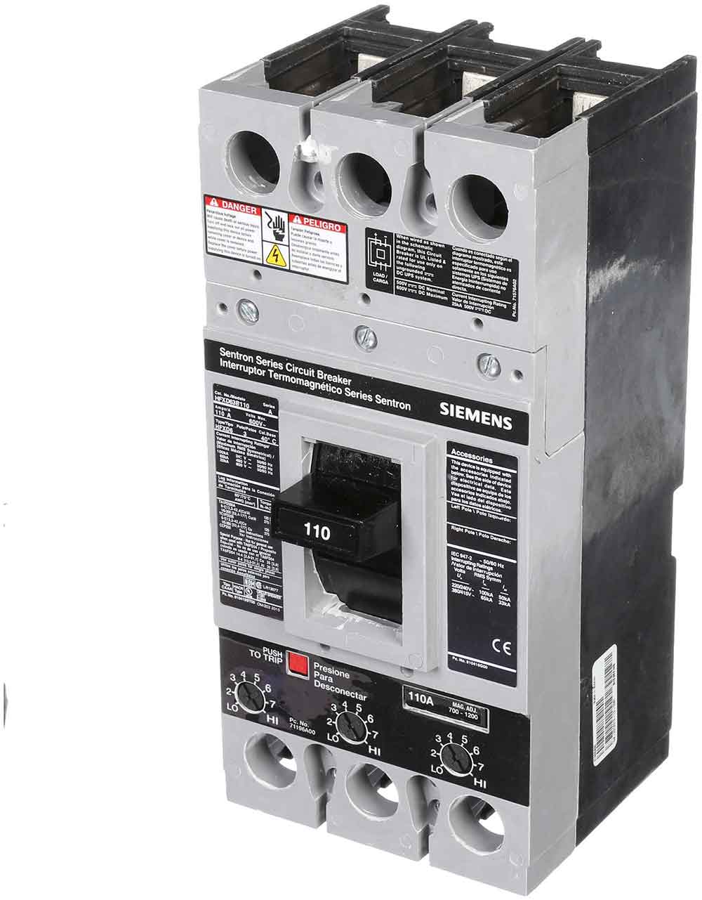 HFXD63B110 - Siemens - Molded Case - Image 5