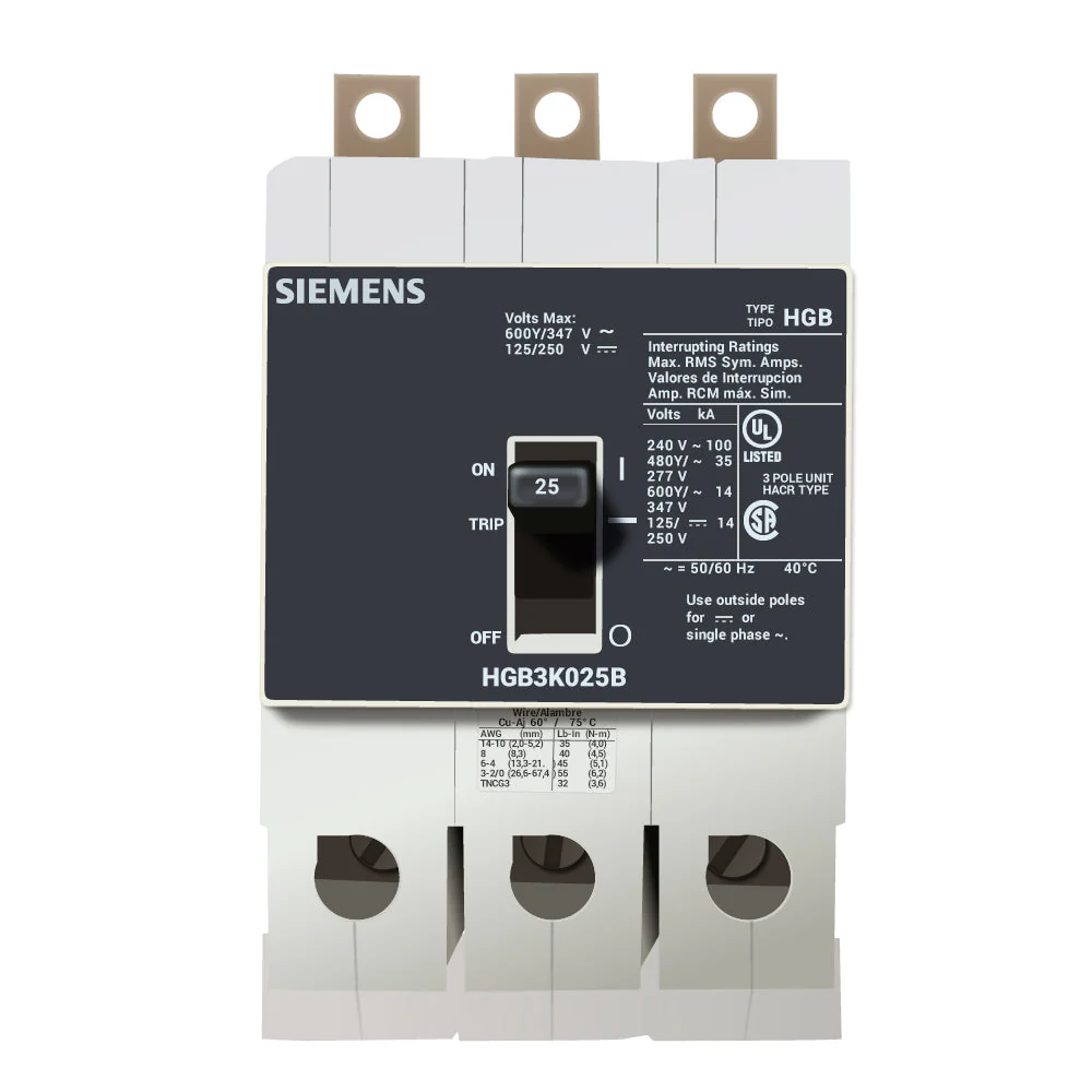 HGB3K025B - Siemens - Molded Case