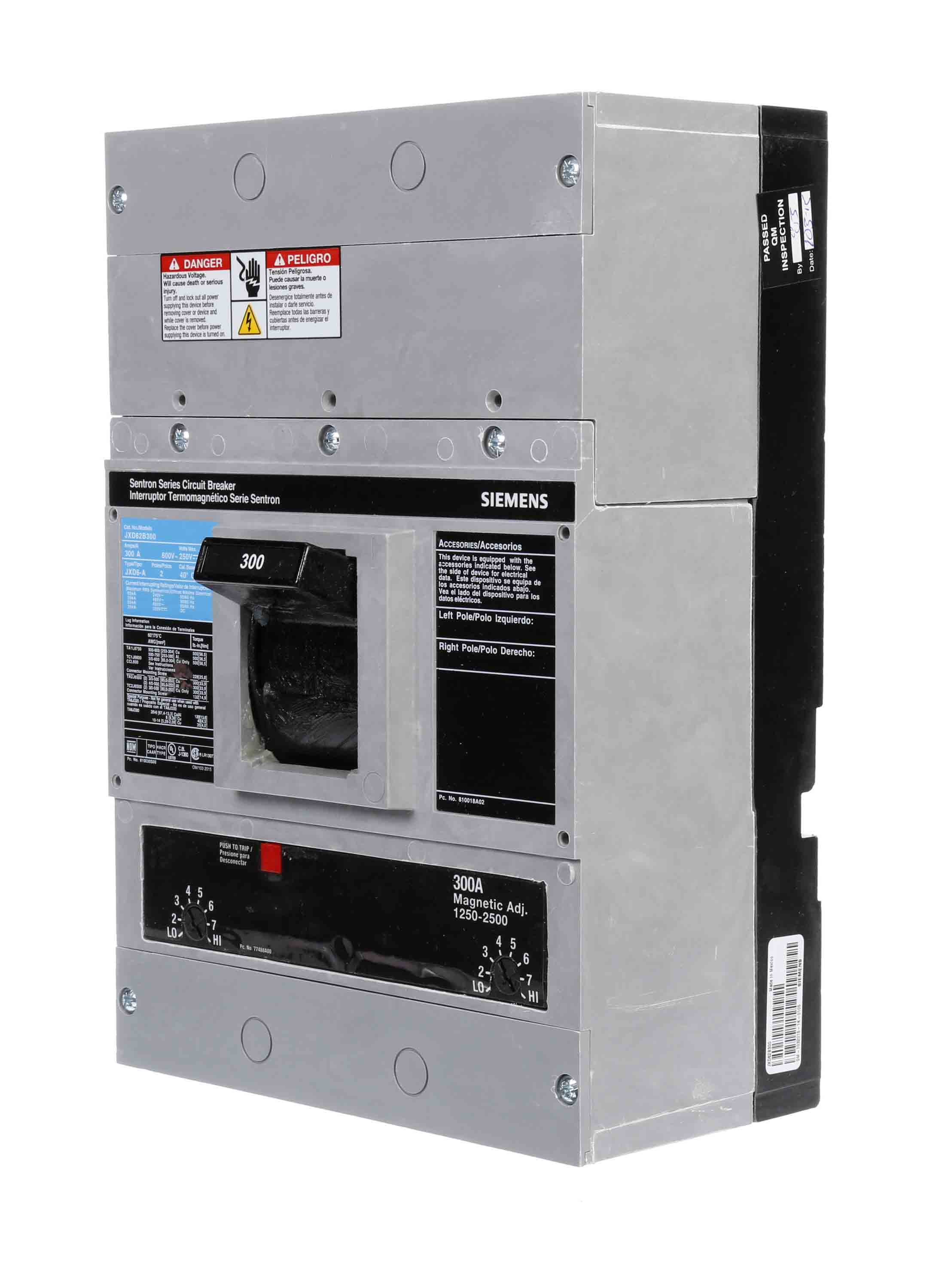 JXD62B300 - Siemens - Molded Case