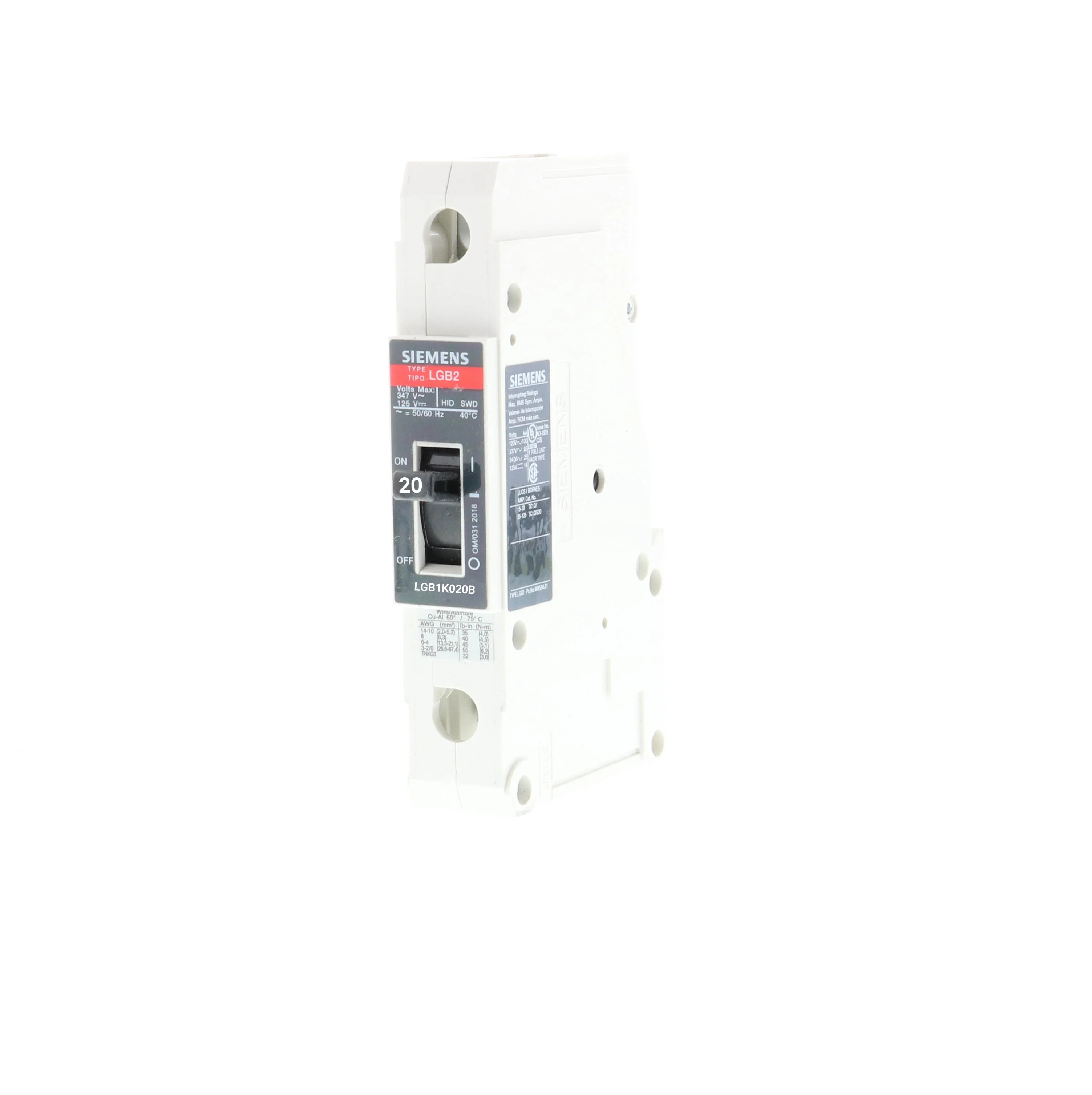 LGB1K020B - Siemens - Molded Case