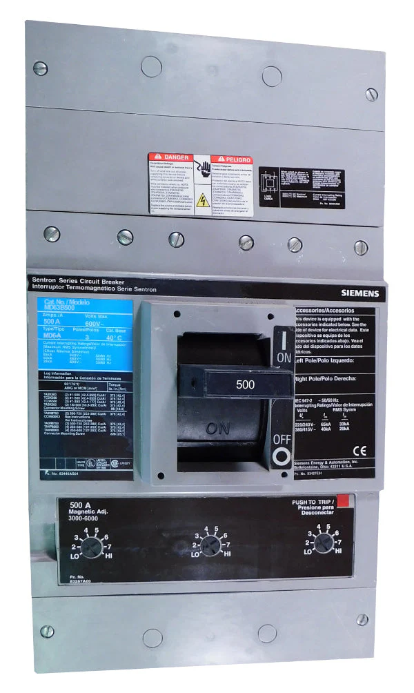 MD63B500 - Siemens - Molded Case