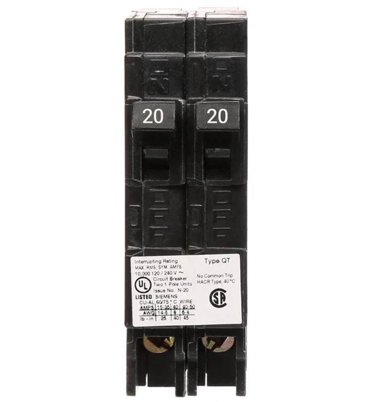 Q2020 - Siemens - Tandem Circuit Breaker