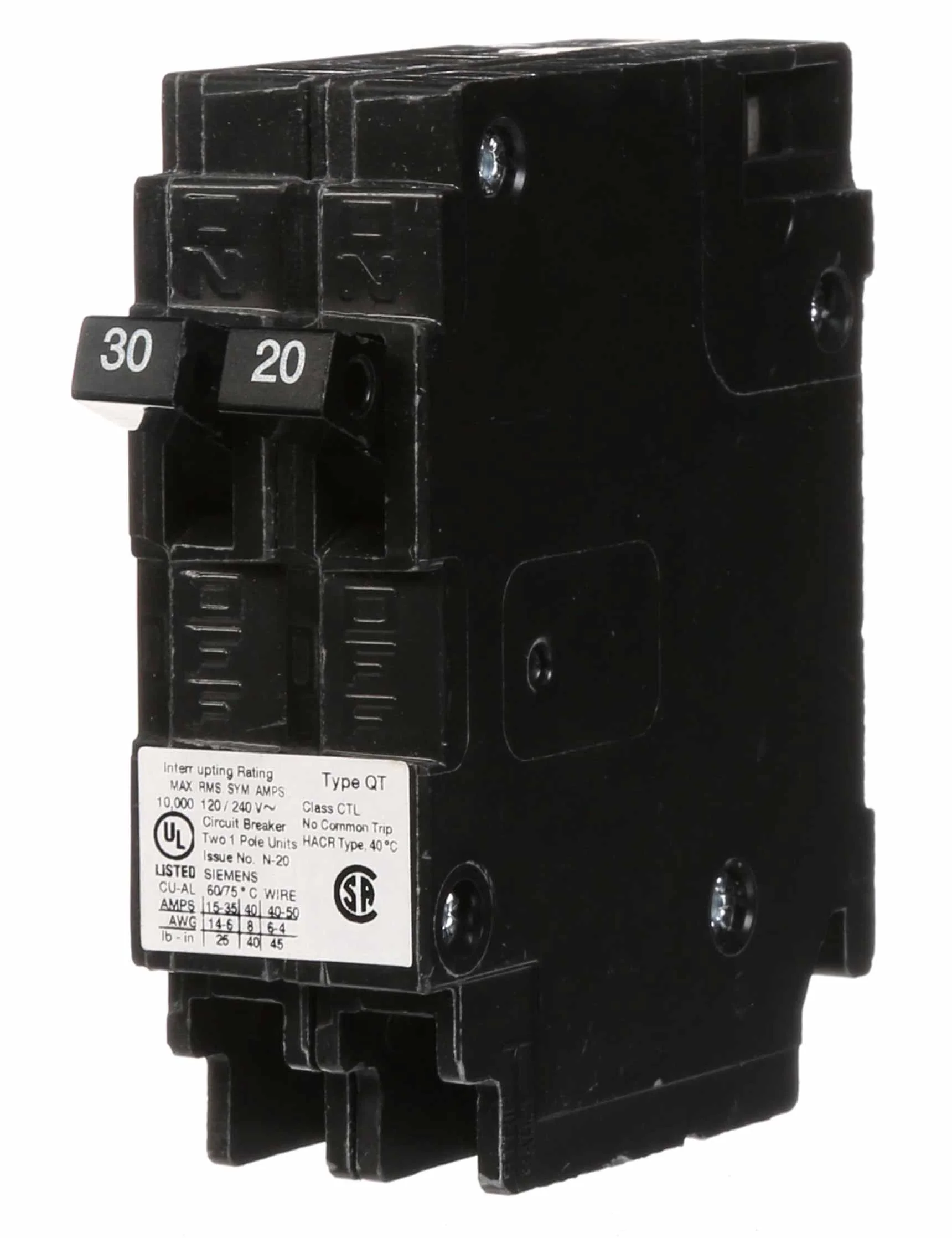 Q3020 - Siemens - Tandem Circuit Breaker - Image 2