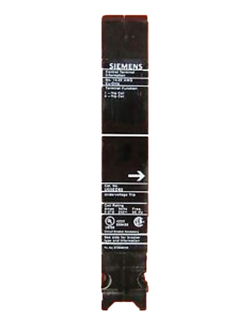 U03ED60 - Siemens - Under Voltage Release