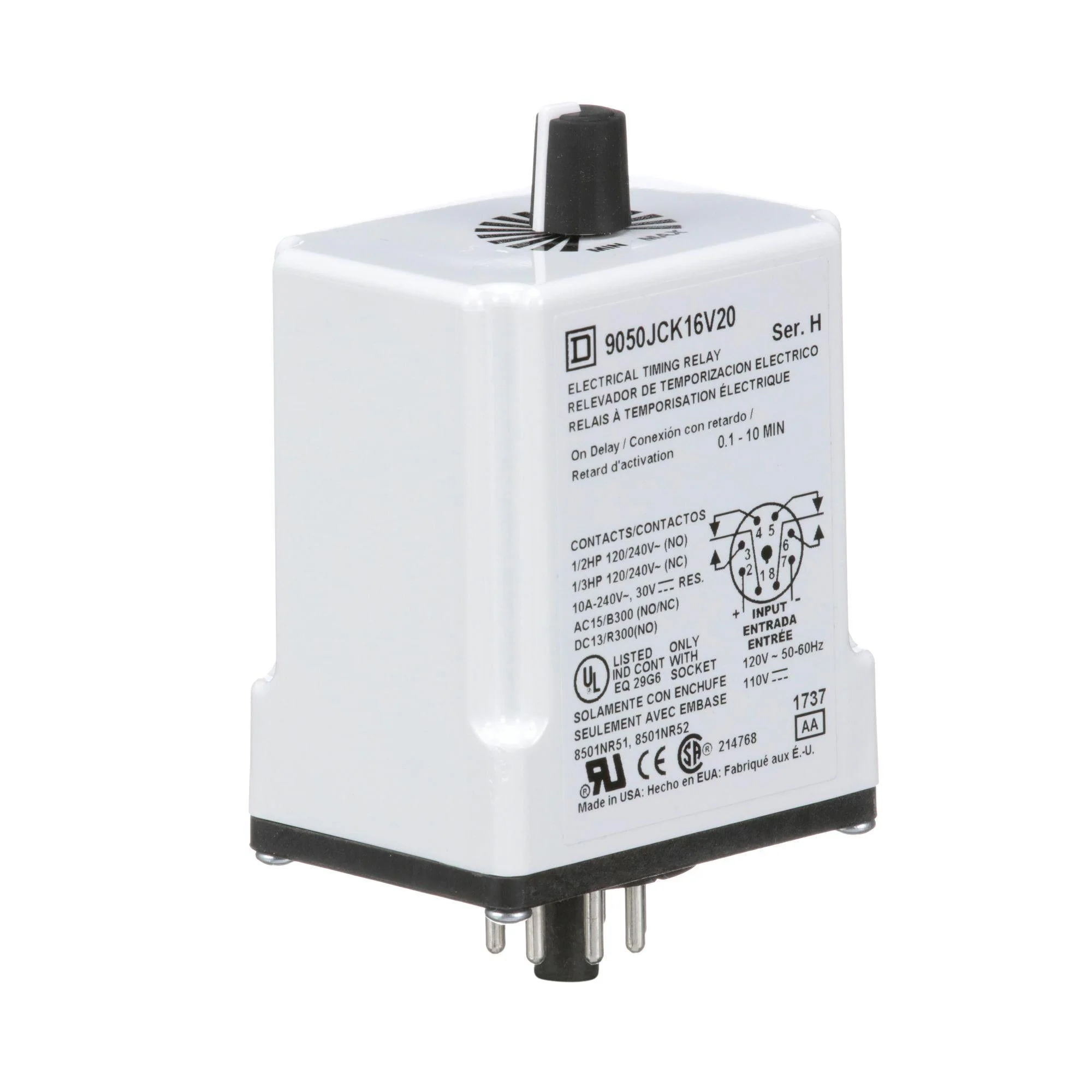 9050JCK16V20 - Square D - Relay - Image 2