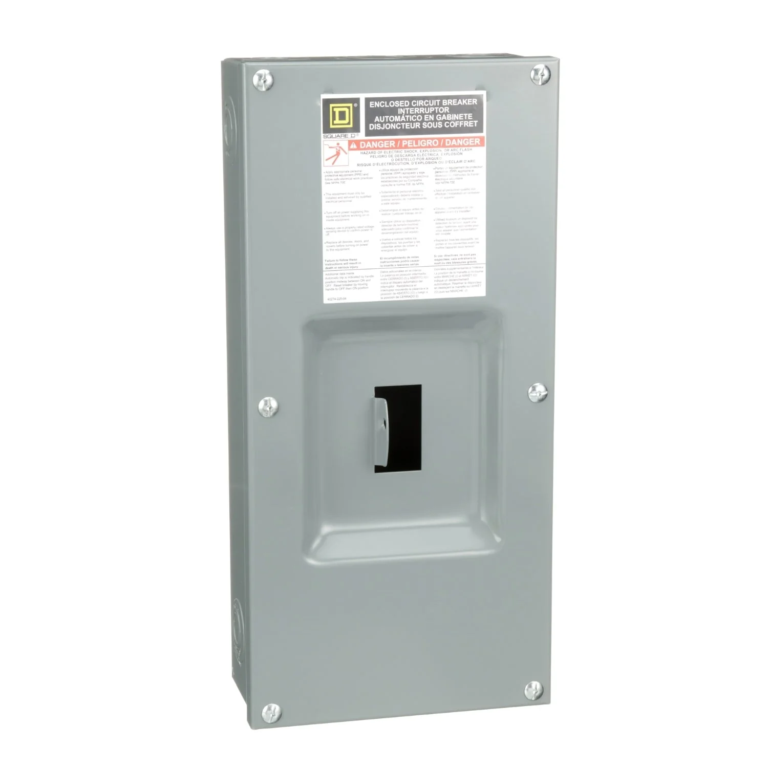 FA100S - Square D - 100 Amp Circuit Breaker Enclosure