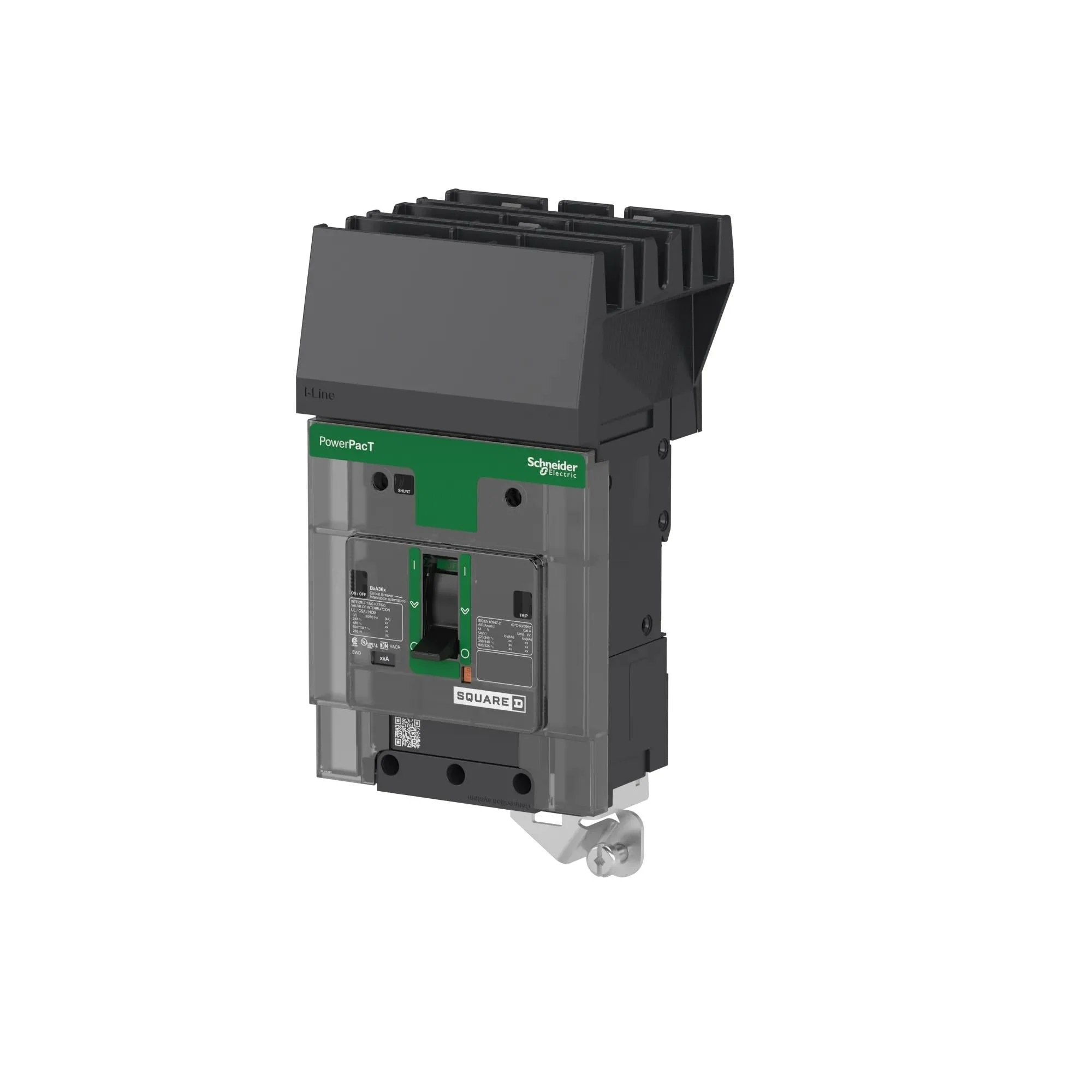 BGA34100Y - Square D - Molded Case Circuit Breaker - Image 3