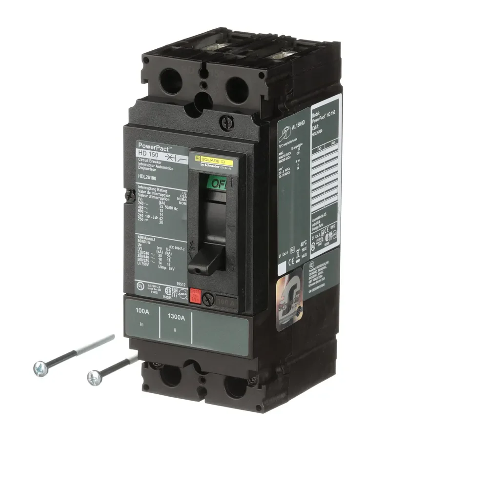 HDL26100 - Square D - Molded Case Circuit Breakers - Image 3