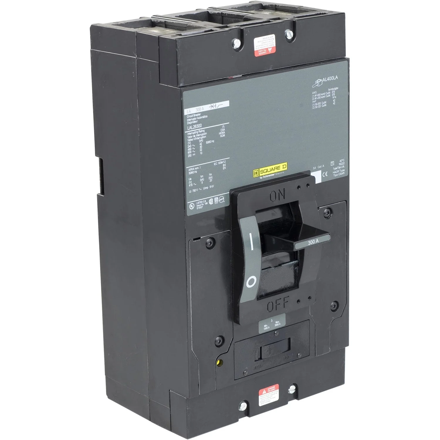 LAL26125 - Square D - 125 Amp Molded Case Circuit Breaker