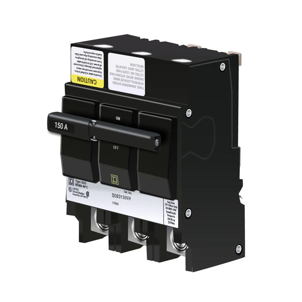 QOB3150VH - Square D - 150 Amp 22kA Circuit Breaker - Image 5