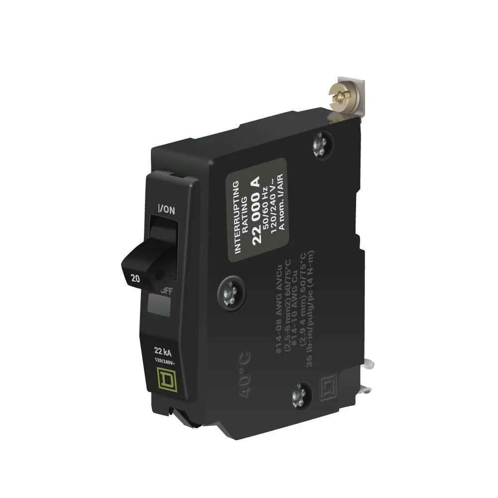 QOB120VH - Square D - 20 Amp 22kA Circuit Breaker - Image 2
