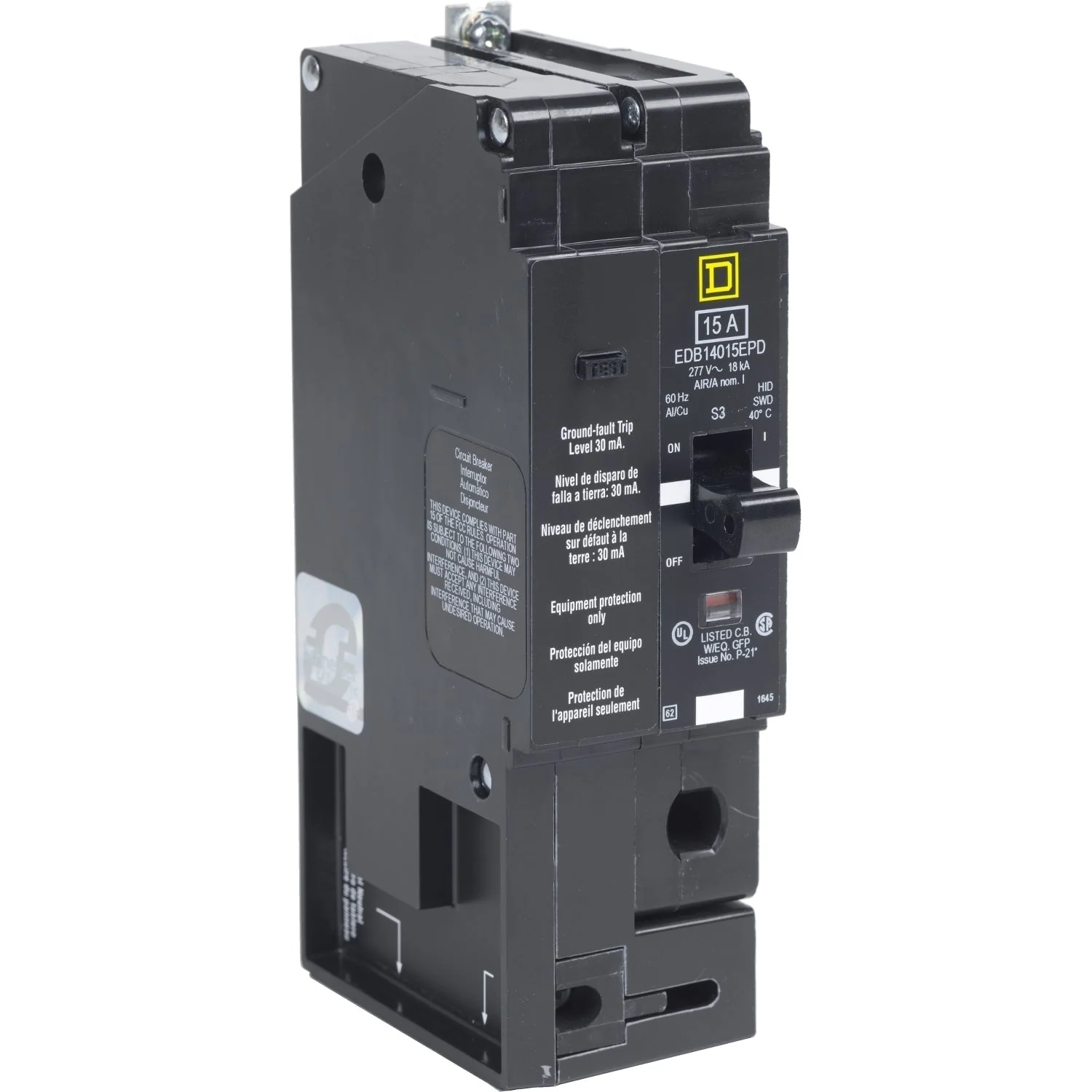 EJB14020EPD - Square D - 20 Amp Molded Case Circuit Breaker