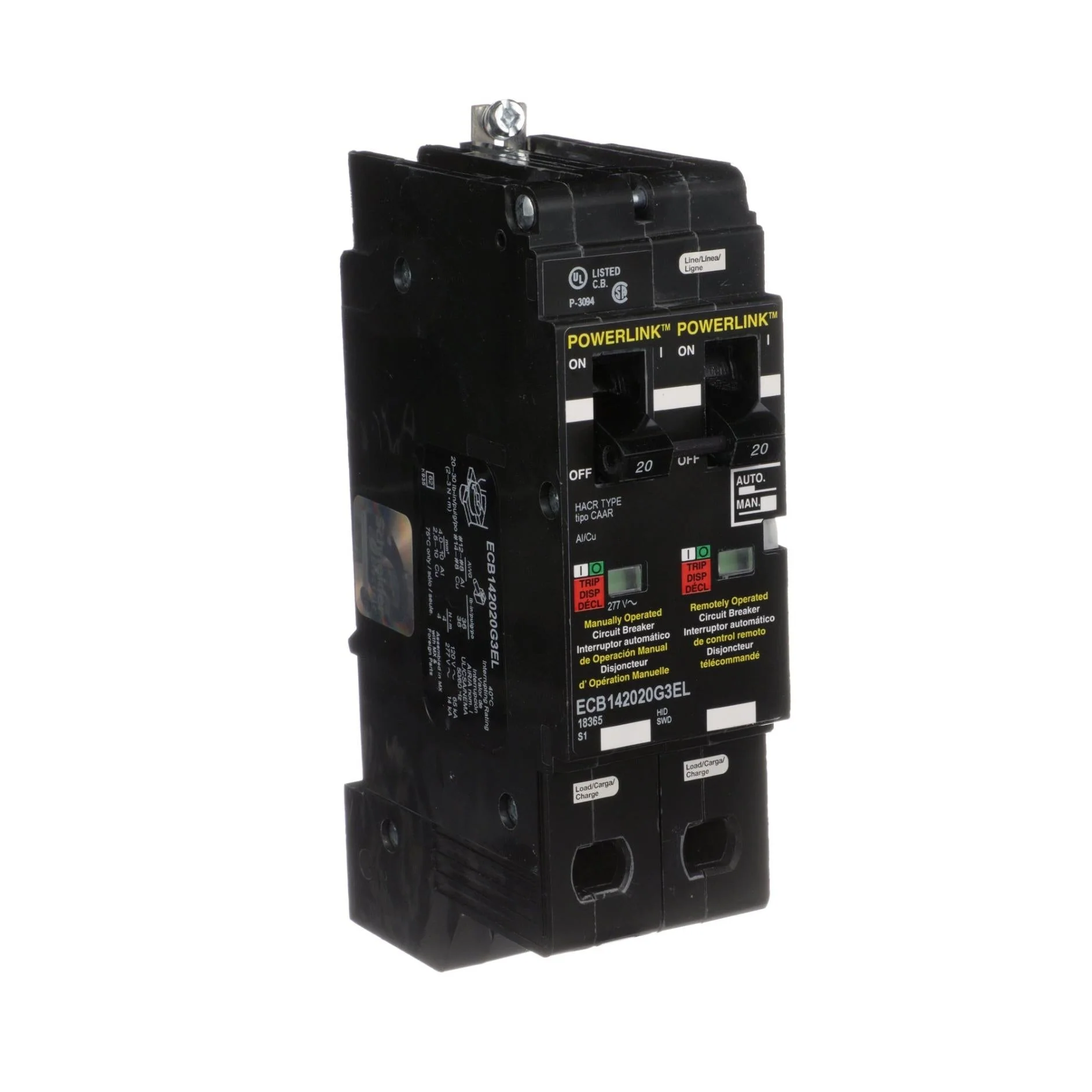 ECB142020G3EL - Square D - Molded Case Circuit Breakers - Image 2