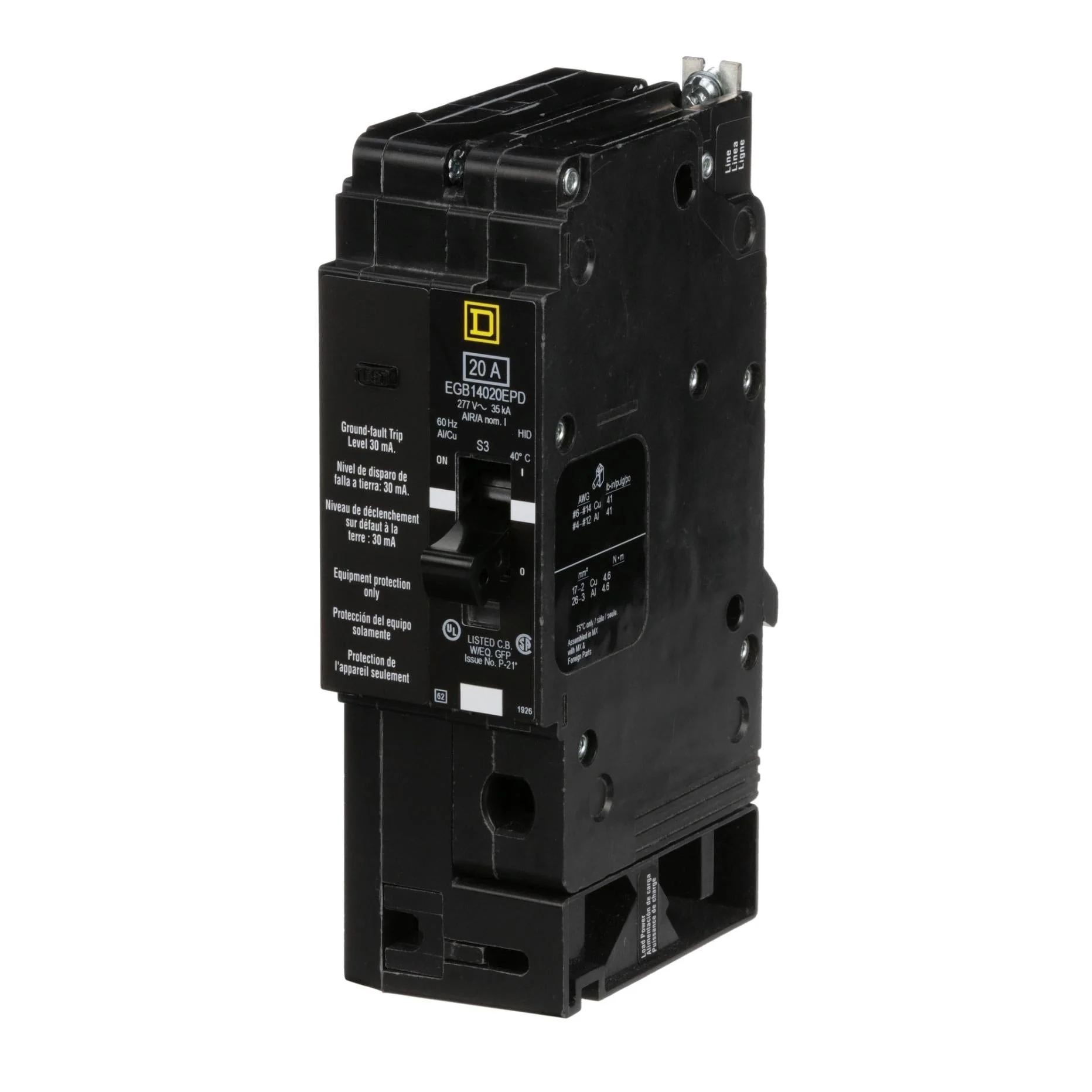 EGB14020EPD - Square D - Molded Case Circuit Breakers - Image 3