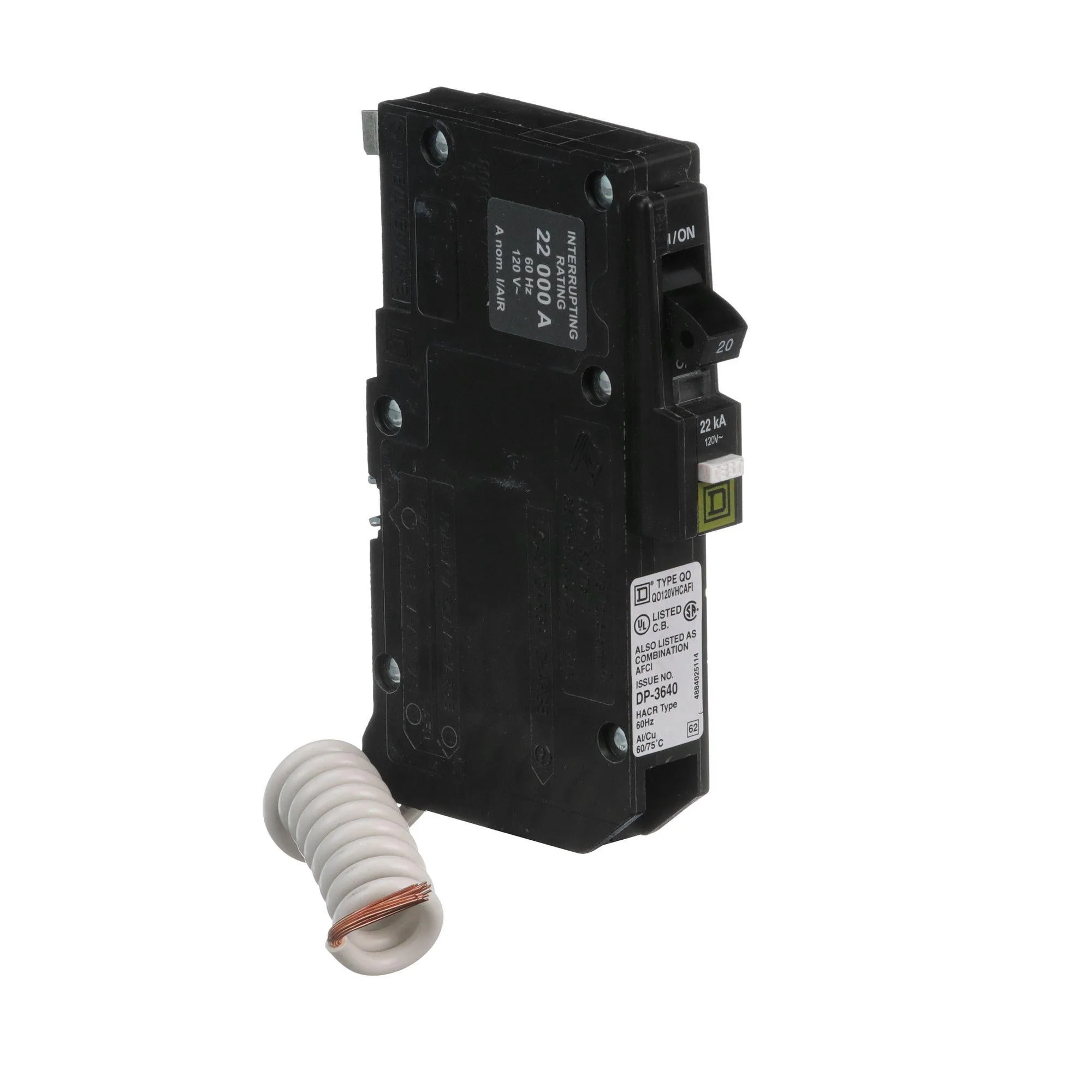 QO120VHCAFI - Square D - Molded Case Circuit Breakers - Image 2