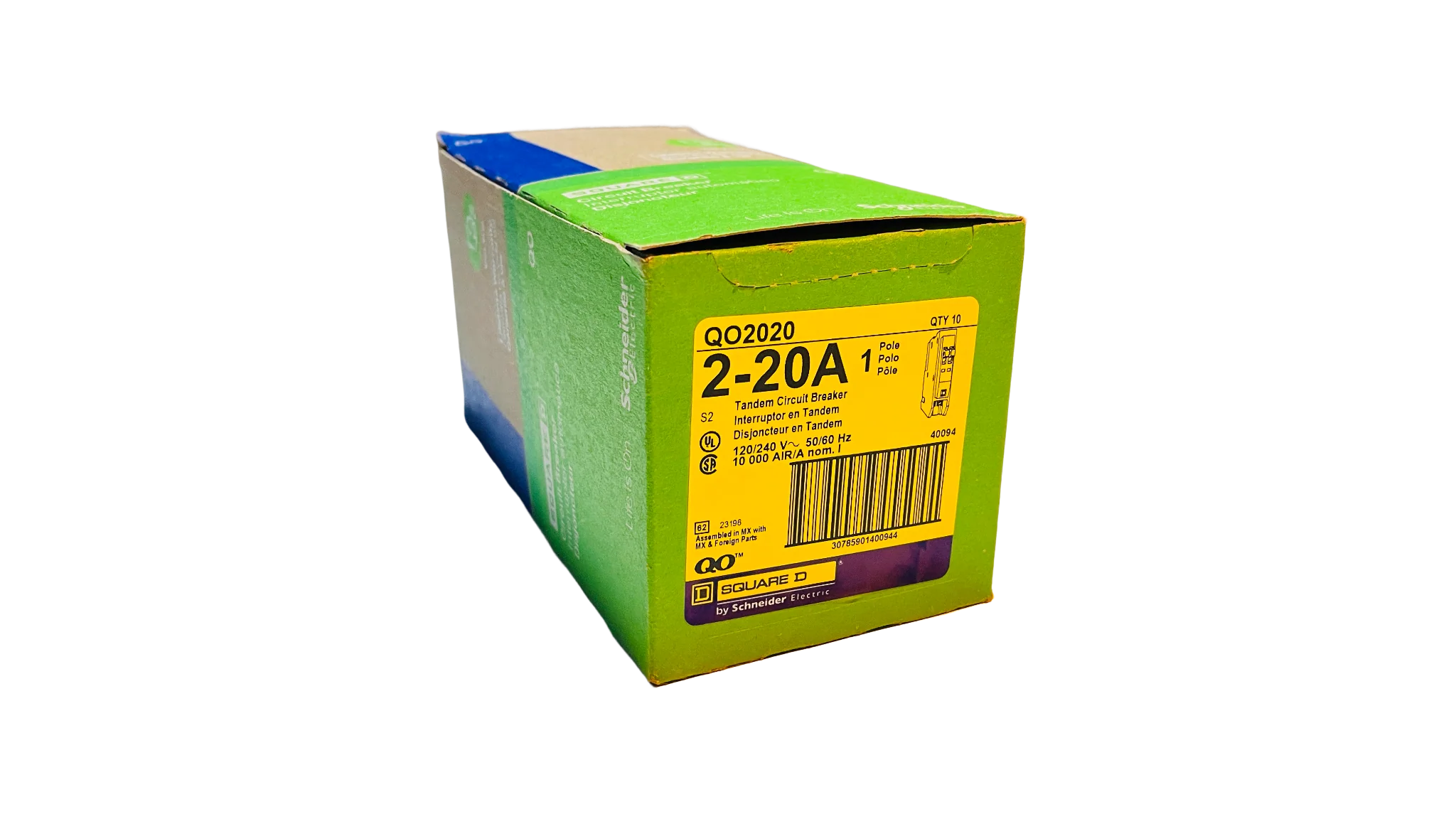 QO2020 - Square D - 20 Amp Tandem Circuit Breaker - Image 4