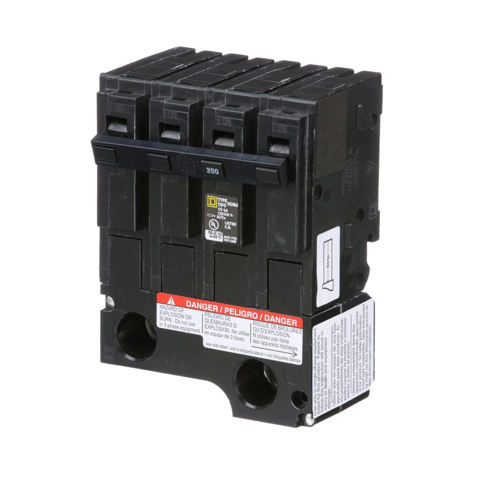 HOM2200BB - Square D - Molded Case Circuit Breakers - Image 3