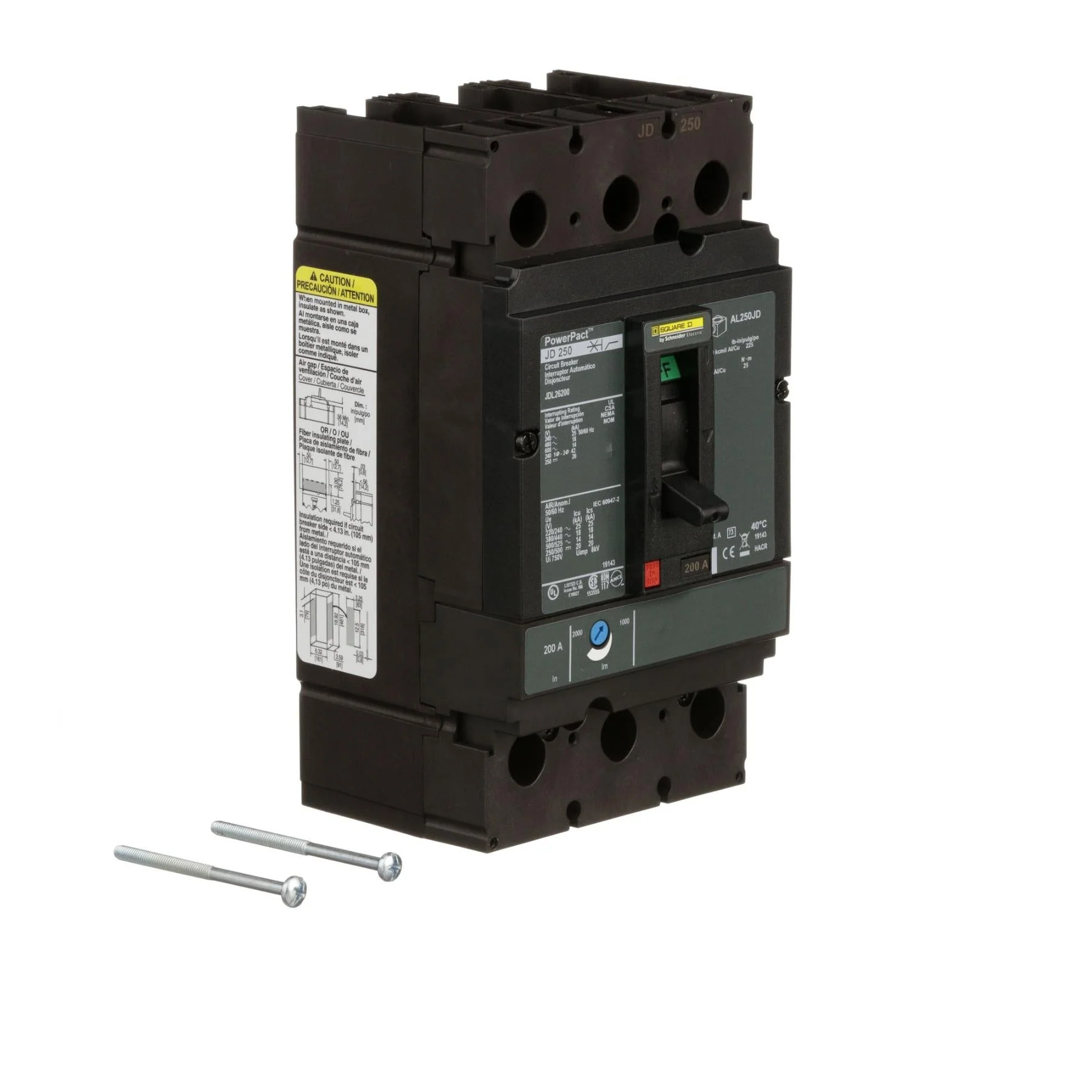 JDL36200SA - Square D - Molded Case Circuit Breakers - Image 2
