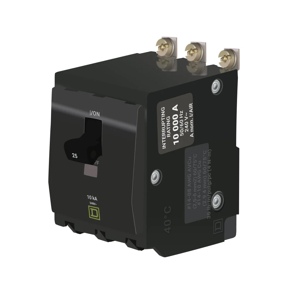 QOB325 - Square D - 25 Amp Circuit Breaker - Image 2