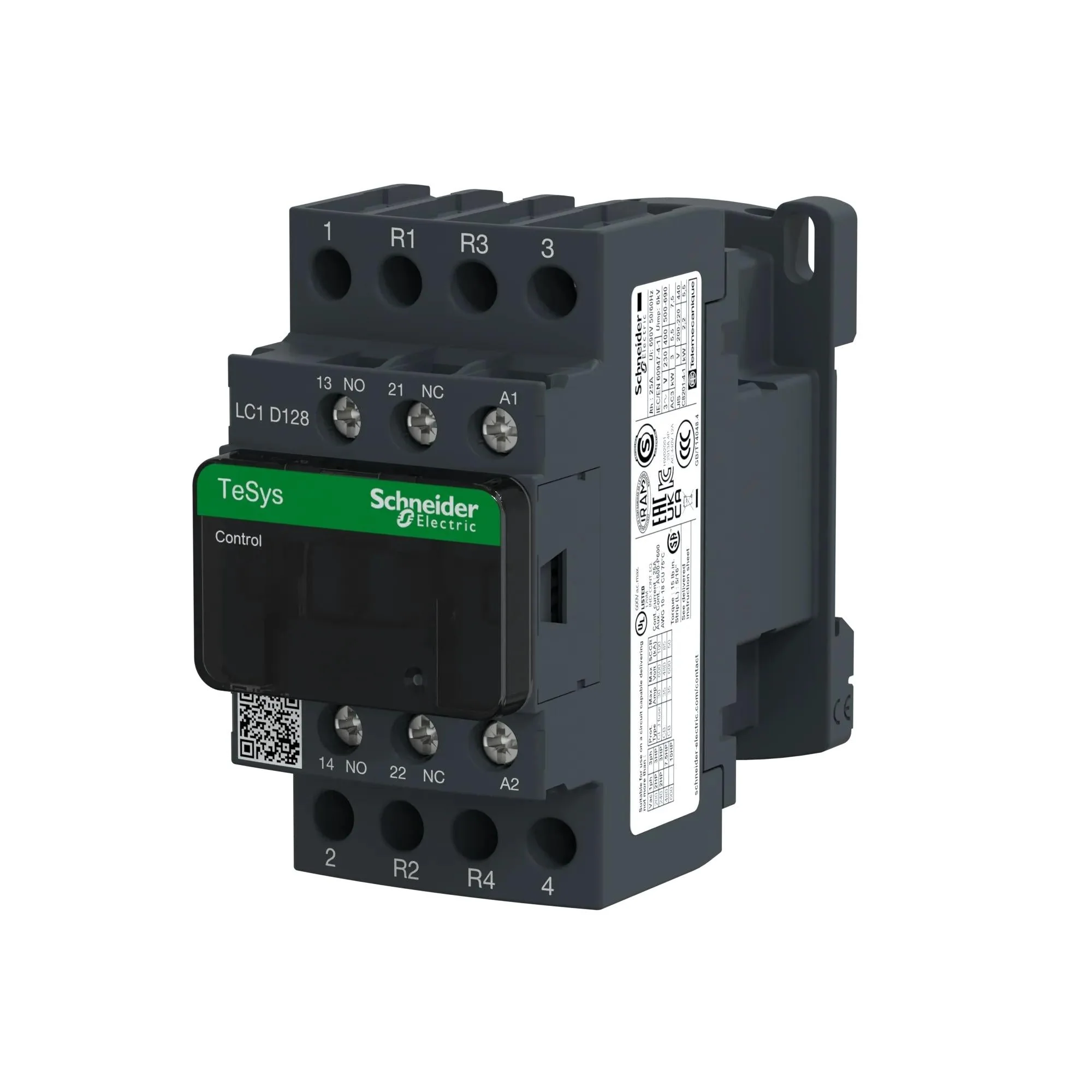LC1D128F7 - Square D - Contactor - Image 3
