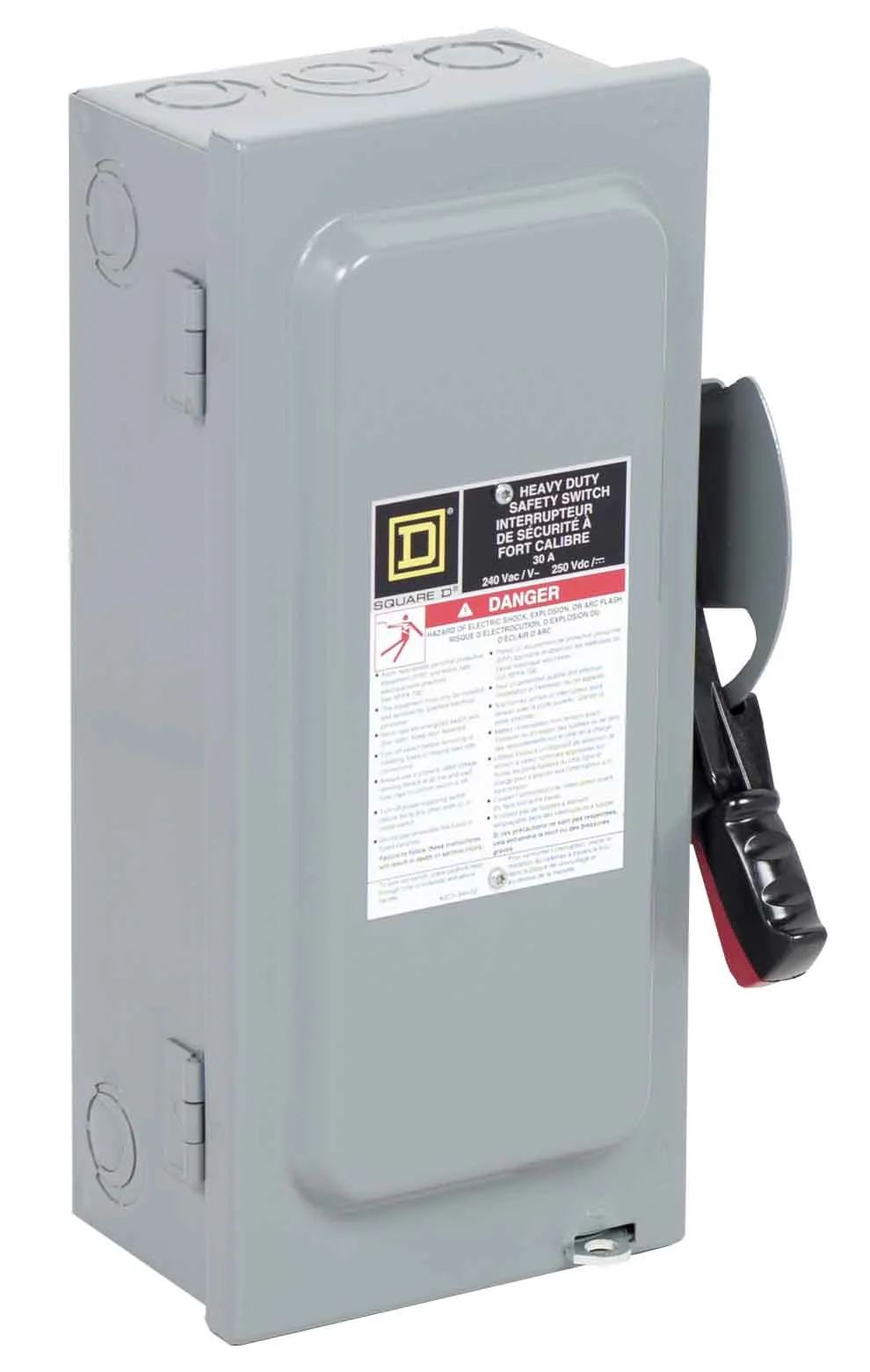 H221N - Square D - 30 Amp Disconnect and Safety Switch