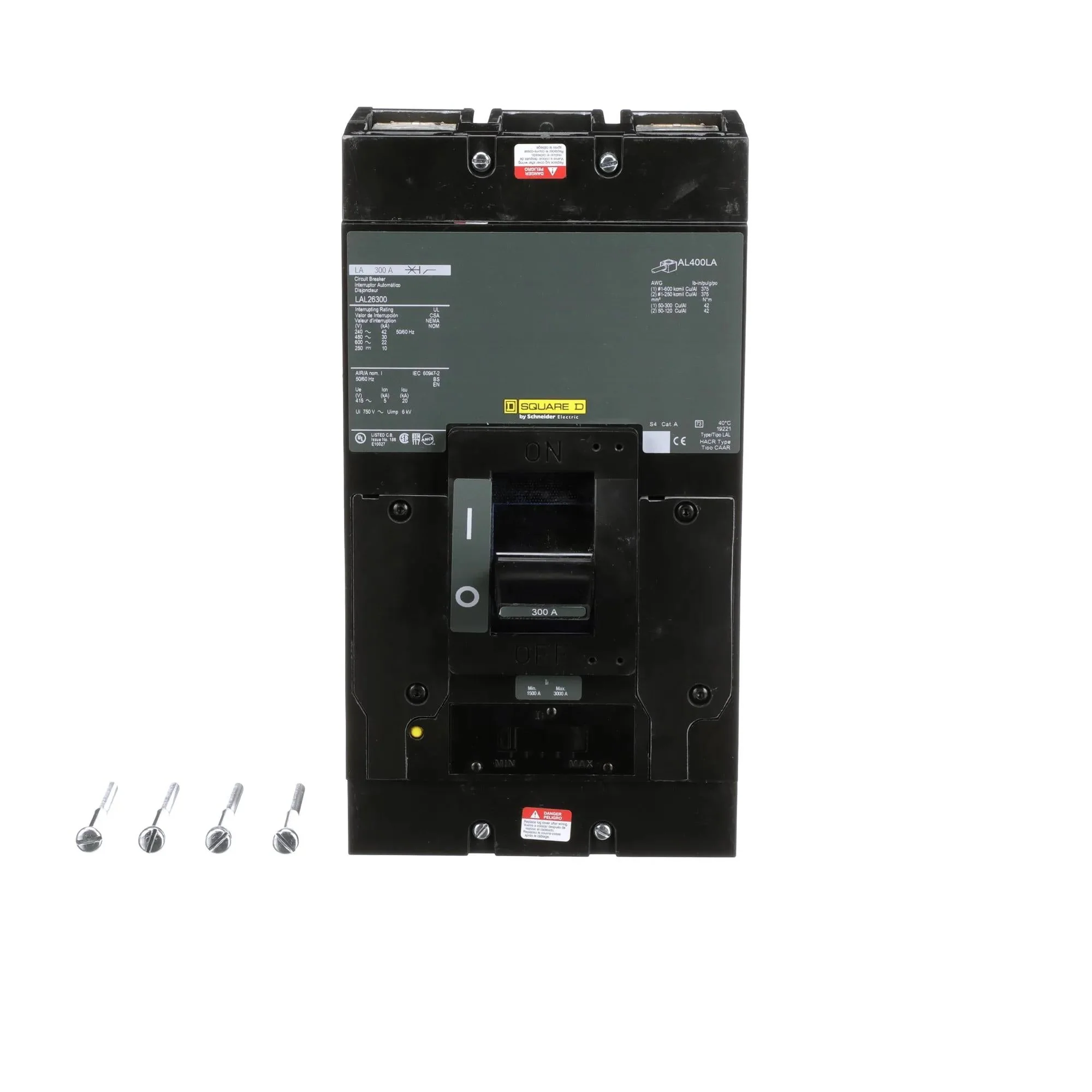 LAL26300 - Square D - Molded Case Circuit Breakers