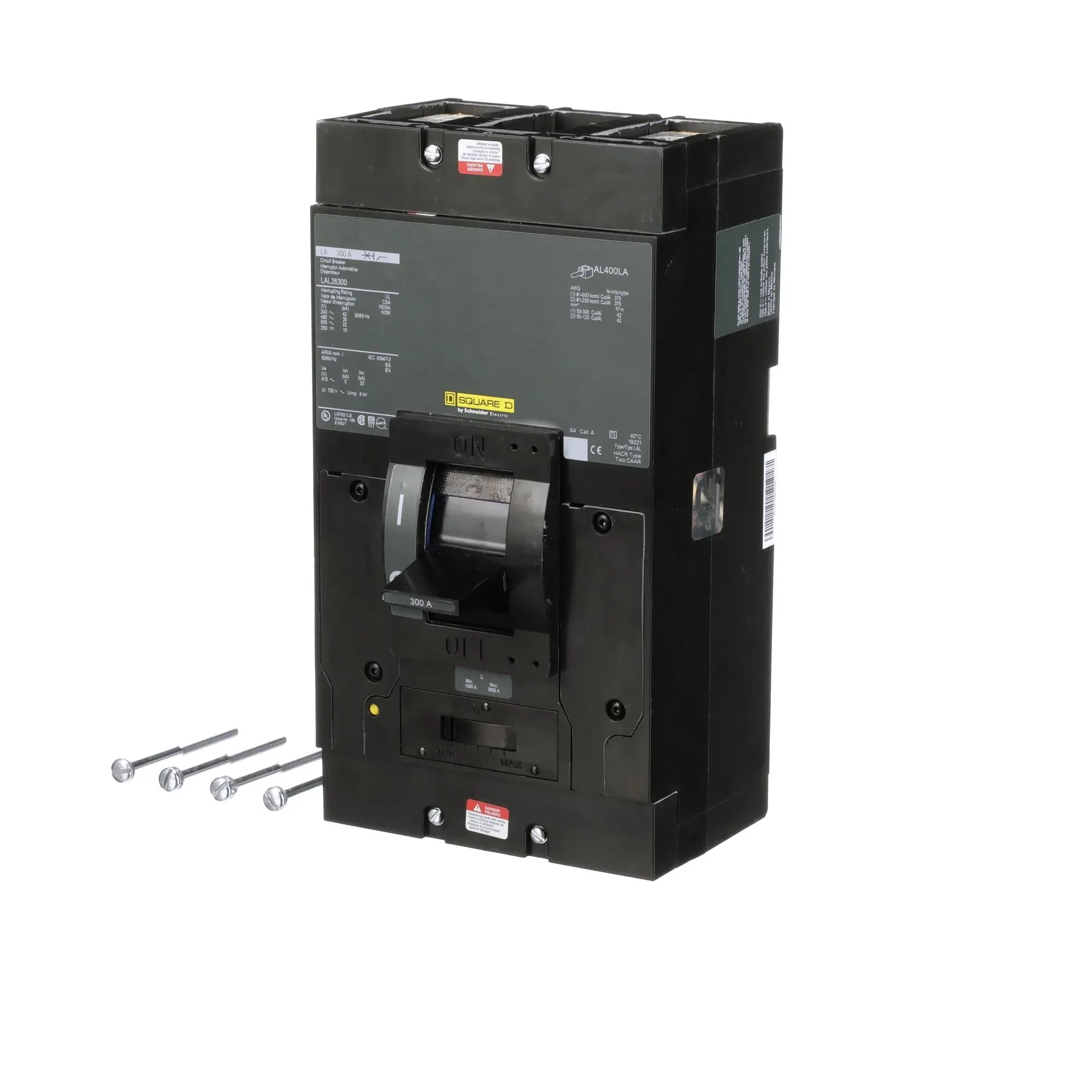 LAL26300 - Square D - Molded Case Circuit Breakers - Image 3