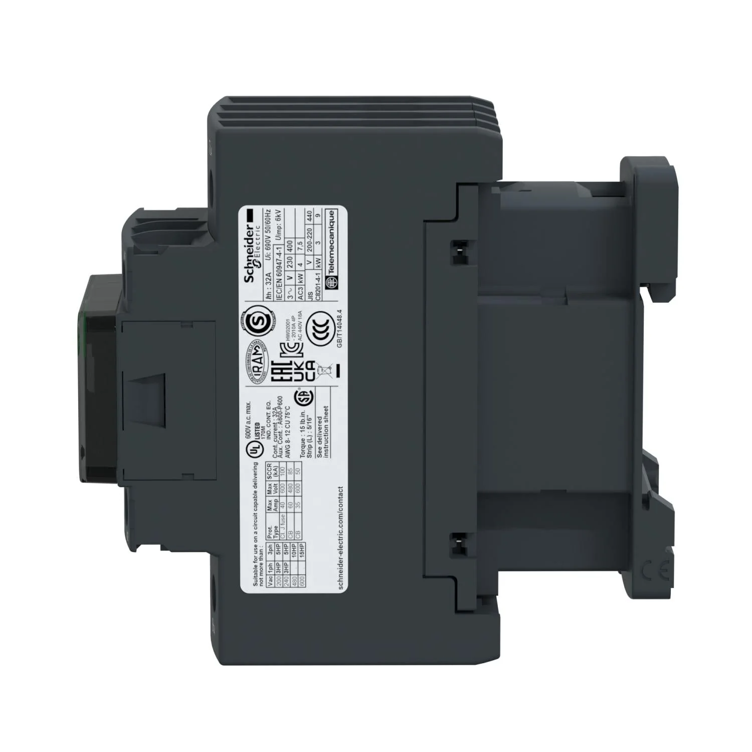 LC1DT32G7 - Square D - Contactor - Image 5