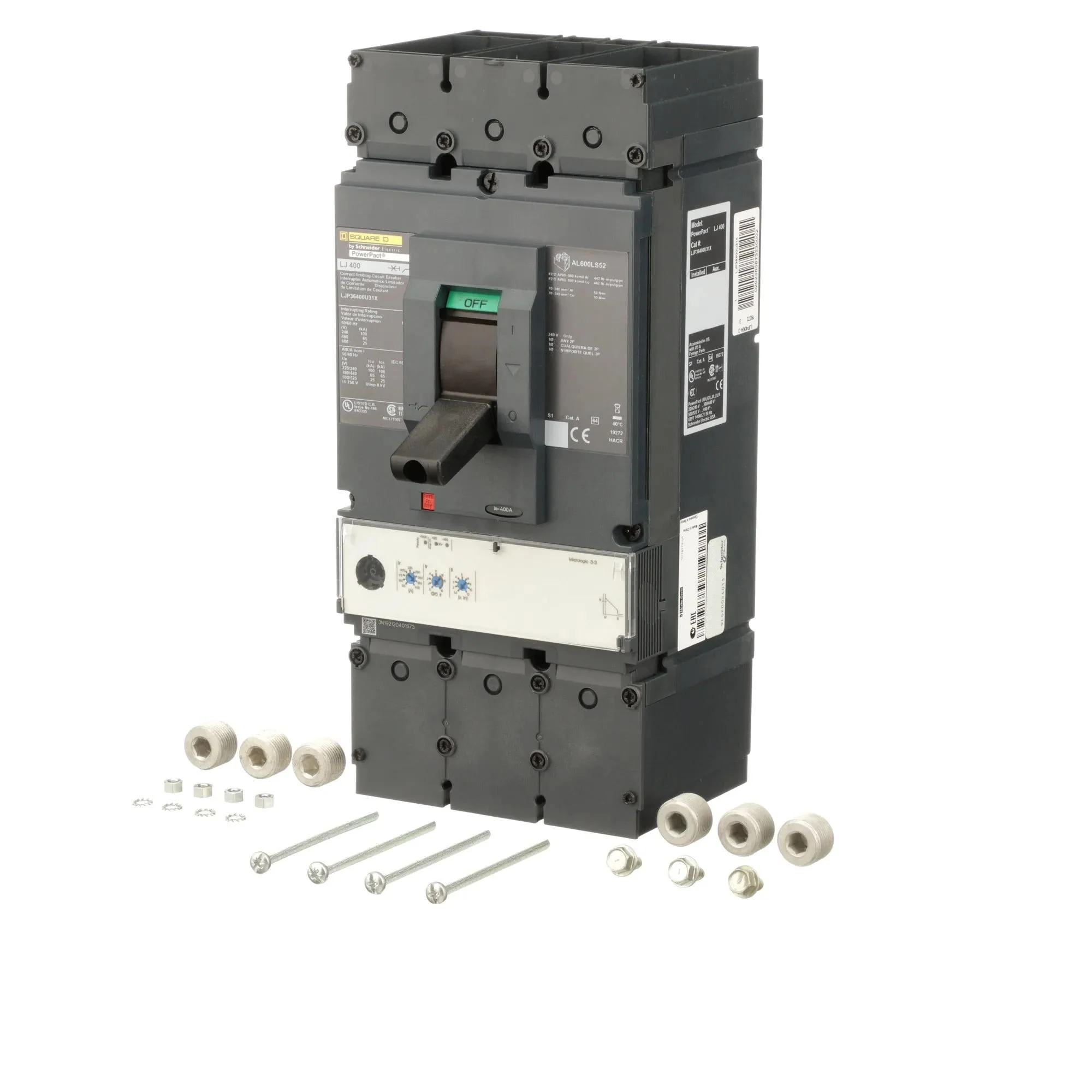 LJP36400U31X - Square D - Molded Case Circuit Breaker - Image 3