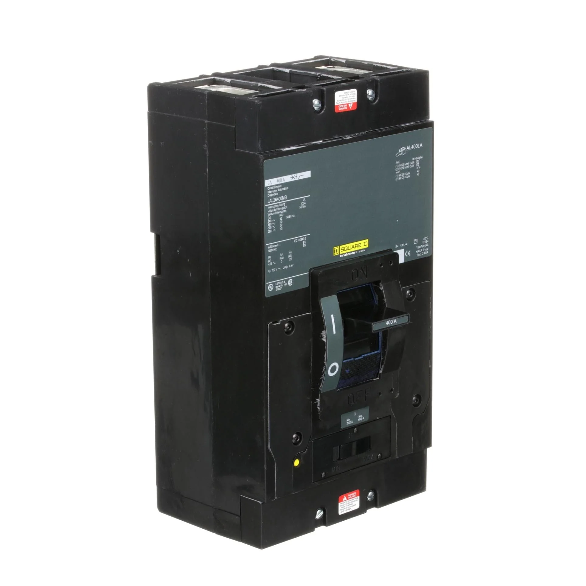 LAL26400MB - Square D - Molded Case Circuit Breakers - Image 3