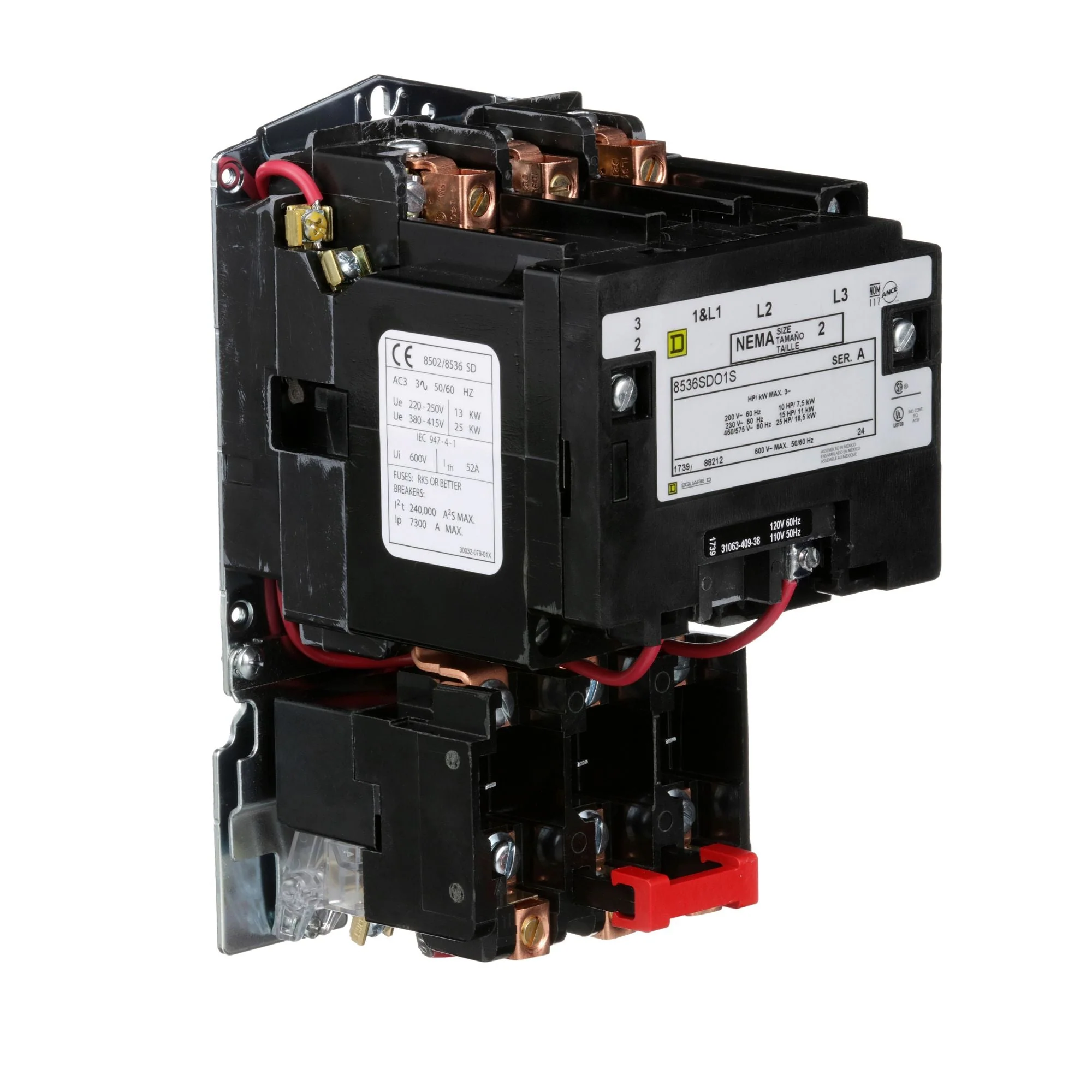 8536SDO1V06 - Square D - 45 Amp Motor Starter - Image 2