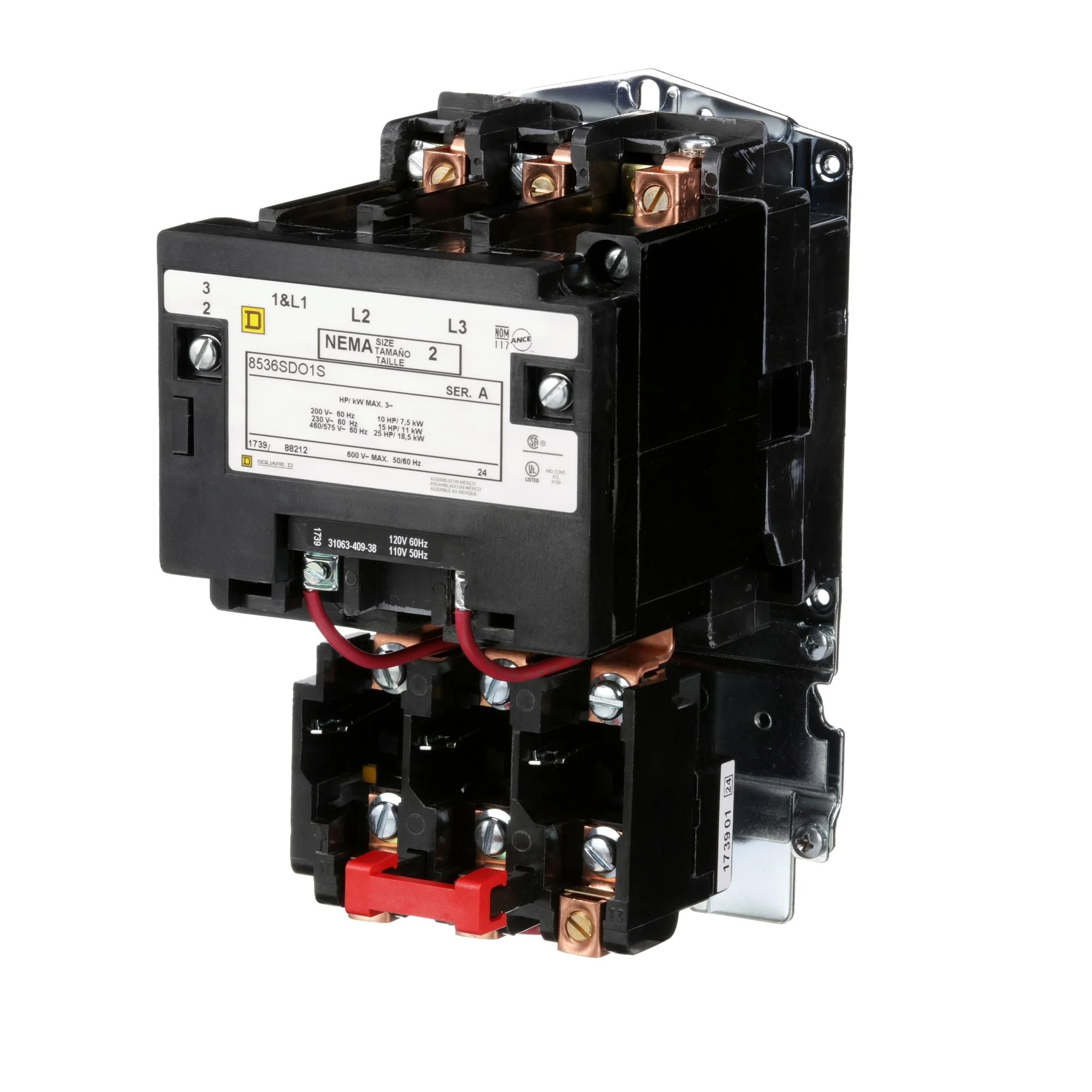 8536SDO1V06 - Square D - 45 Amp Motor Starter - Image 3