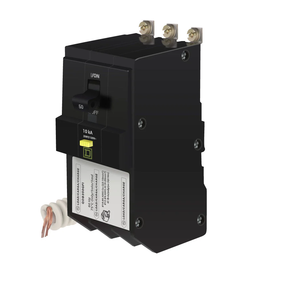 QOB350GFI - Square D - 50 Amp GFCI Breaker - Image 2